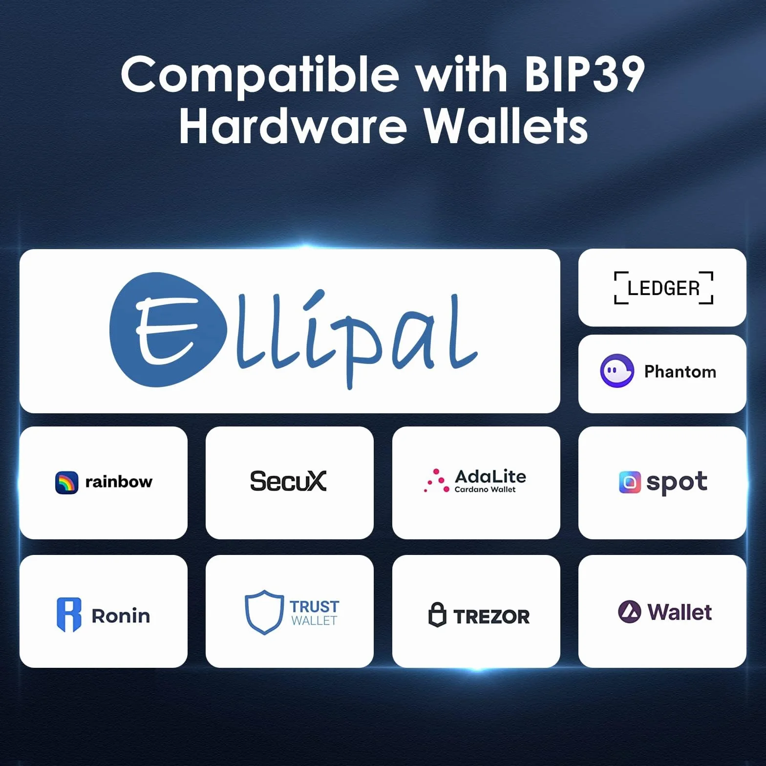 ELLIPAL Crypto Seed Phrase Backup, 316 Metal Seed Phrase Storage z otworem na zamek, kopia zapasowa 24 słów, kompatybilna z portfelami sprzętowymi BIP39, księgą, Trezor