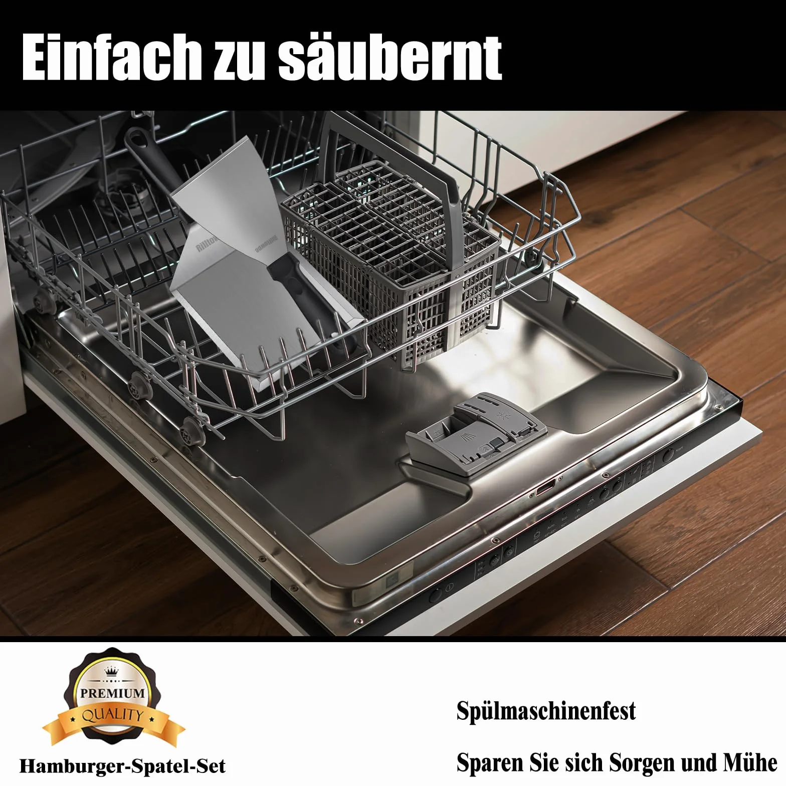 Szpatułka do grilla ze stali nierdzewnej do smash burgerów, wysokiej jakości szpatułka do grillowania, idealne akcesoria do grilla, szpatułka plancha, prezent dla mężczyzn.