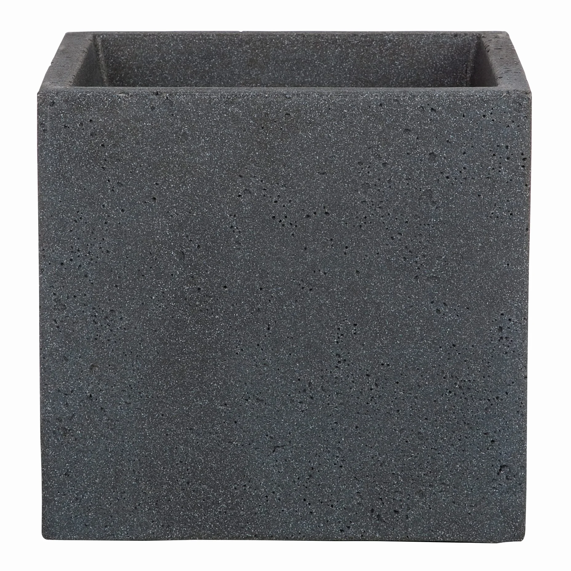 Scheurich C-Cube Donica Stony Black 40 cm wysokość 33 cm