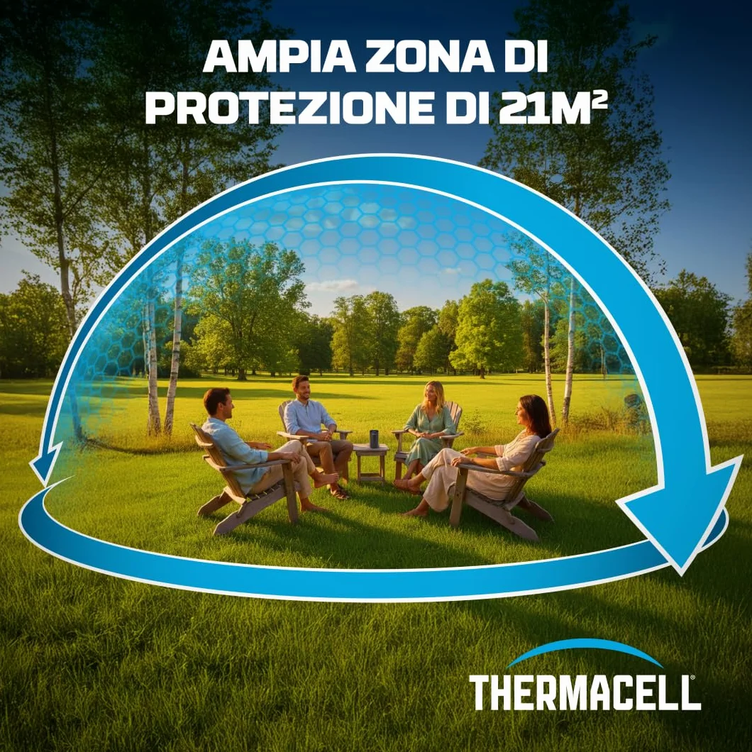 Thermacell 48 Packer Ricarica per Dispositivi per la protezione dalle Zanzare
