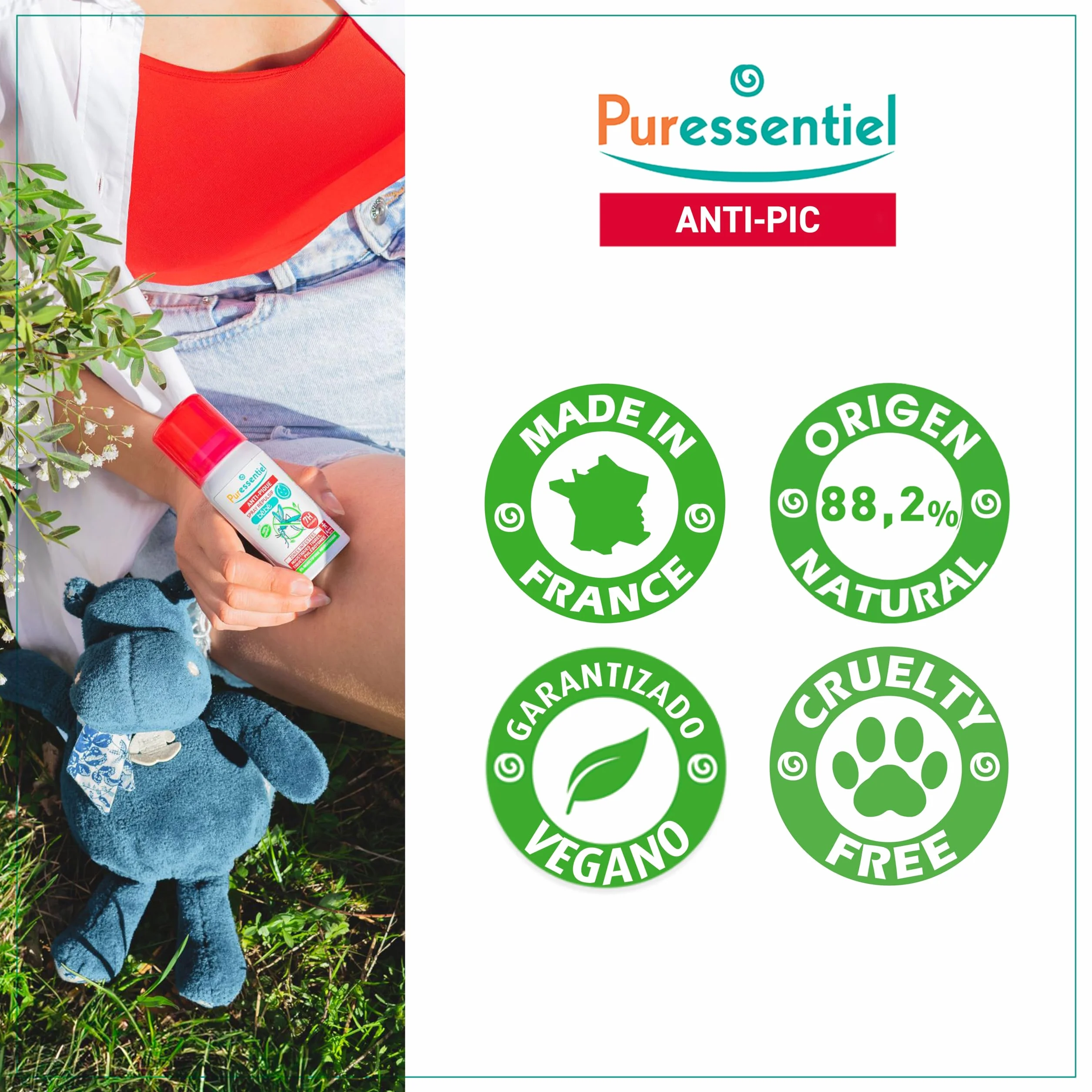 Puressentiel spray odstraszający pik dla niemowląt 60ml