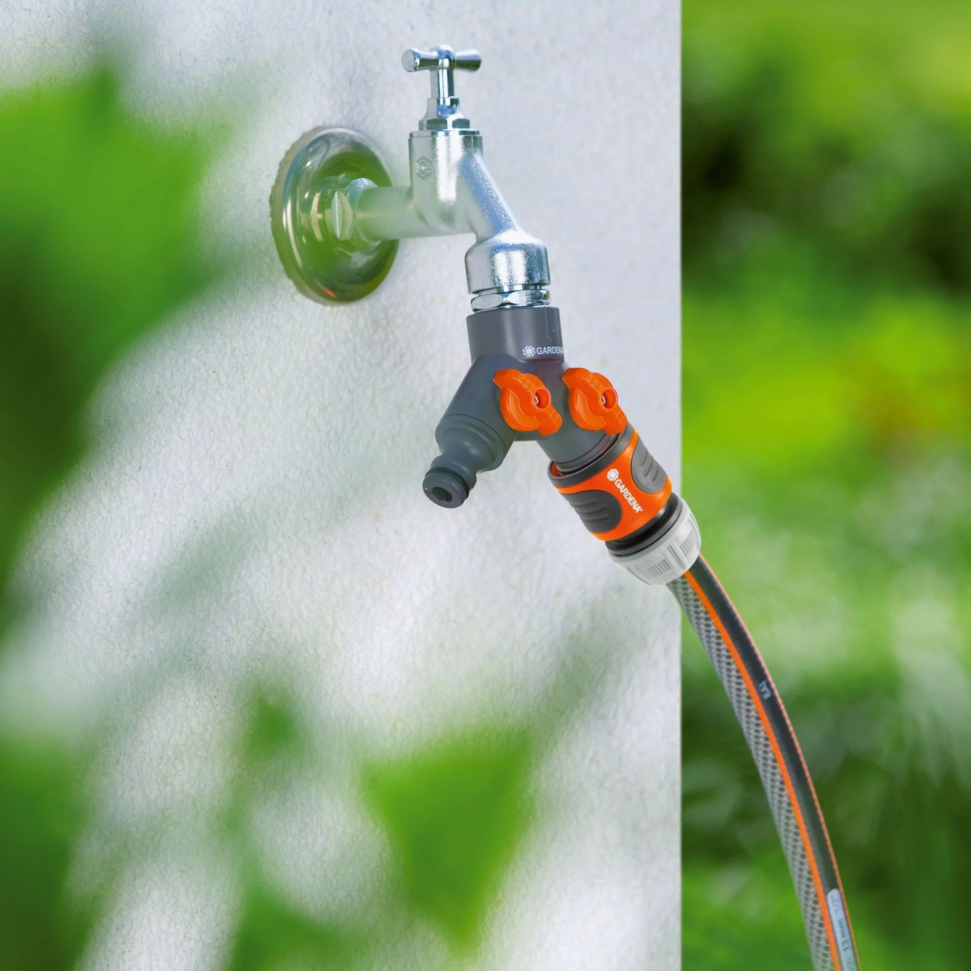 Gardena Zawór podwójny rozdzielacz wody 26,5 mm G 3/4 cala 938-20