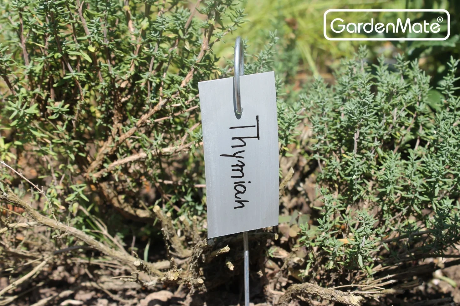 GardenMate Zestaw 25 metalowych etykiet na rośliny odpornych na warunki atmosferyczne 25 cm