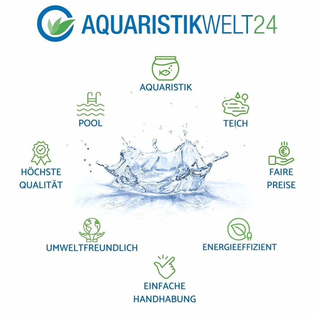 AquaOne Wąż do oczka wodnego, 50 mm, 2", 10 m, wysokiej jakości wąż do oczka wodnego, wąż spiralny, wąż ssący, elastyczny wąż do wody
