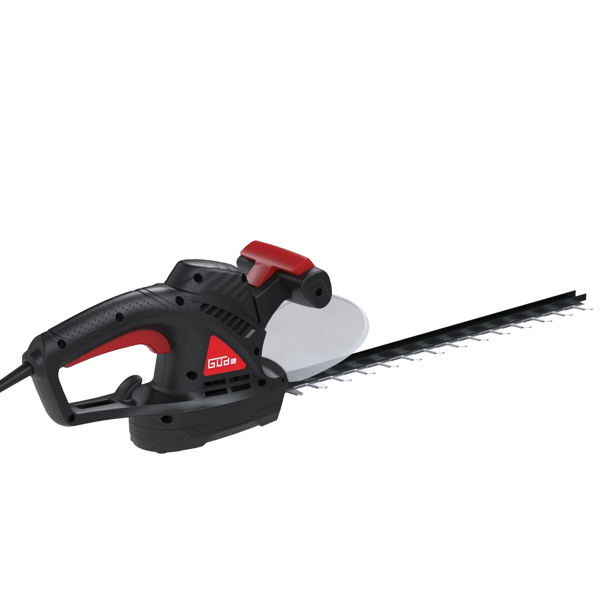 Güde GEH 510-500 elektryczne nożyce do żywopłotu, 230 V, moc silnika 500 W, długość cięcia 45,7 cm, grubość cięcia 1,6 cm, elektryczny hamulec szybkiego zatrzymania, ergonomiczny design