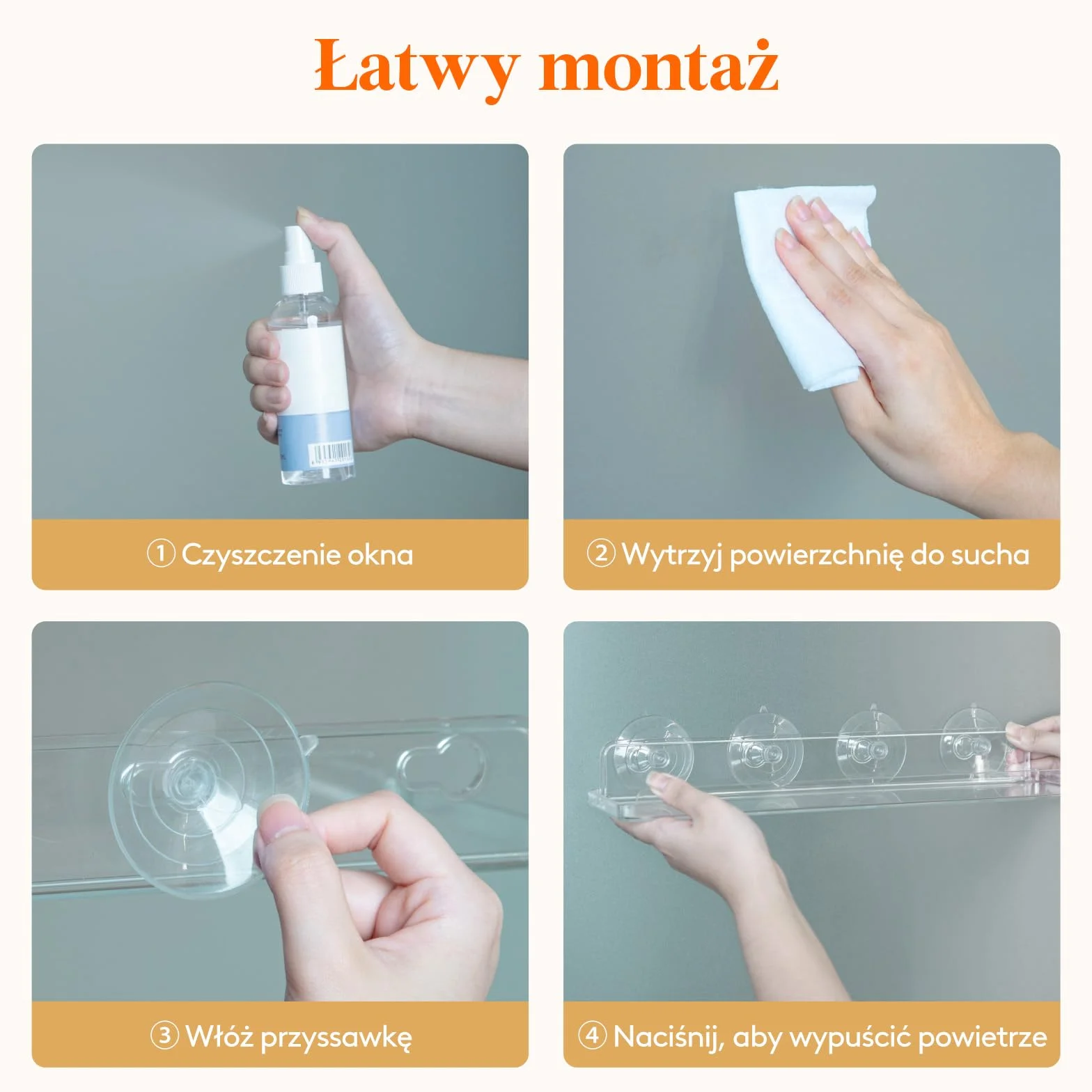 Pływające półki okienne na rośliny Lifewit 15 cali, 4 akrylowe półki z przyssawkami, przedłużacz parapetu do wewnętrznych sukulentów, mikro zieleni, doniczki na nasiona, sadzarki do ziół
