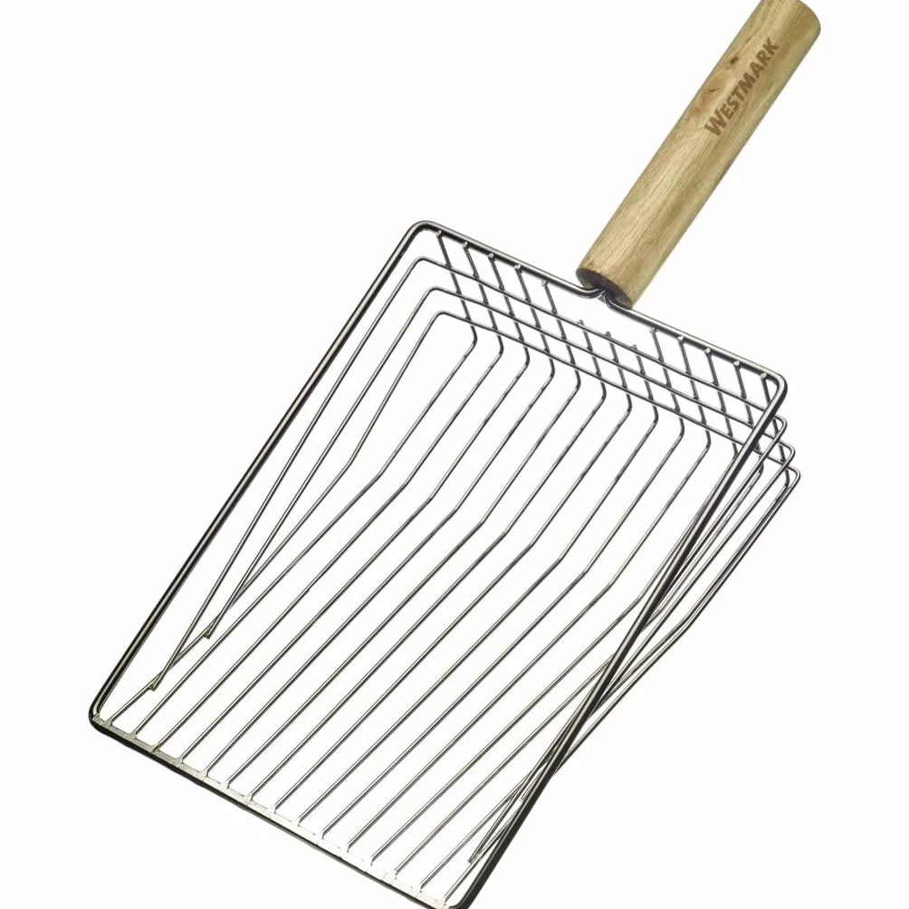 Westmark Łopata do ziemniaków – wysokiej jakości łopata do zbioru ziemniaków, kompaktowy rozmiar, idealna do małych i dużych grządek ogrodowych – stal nierdzewna, drewno