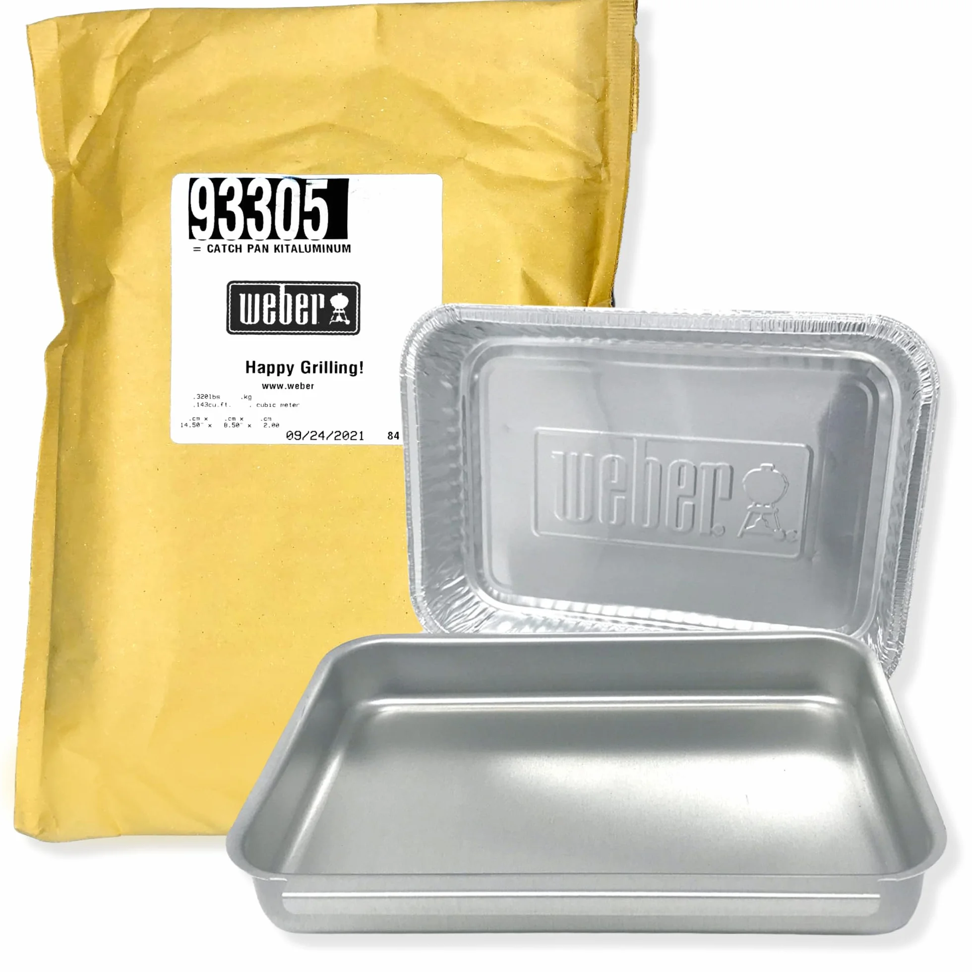 Weber #93305 Aluminum Catch Pan Kit