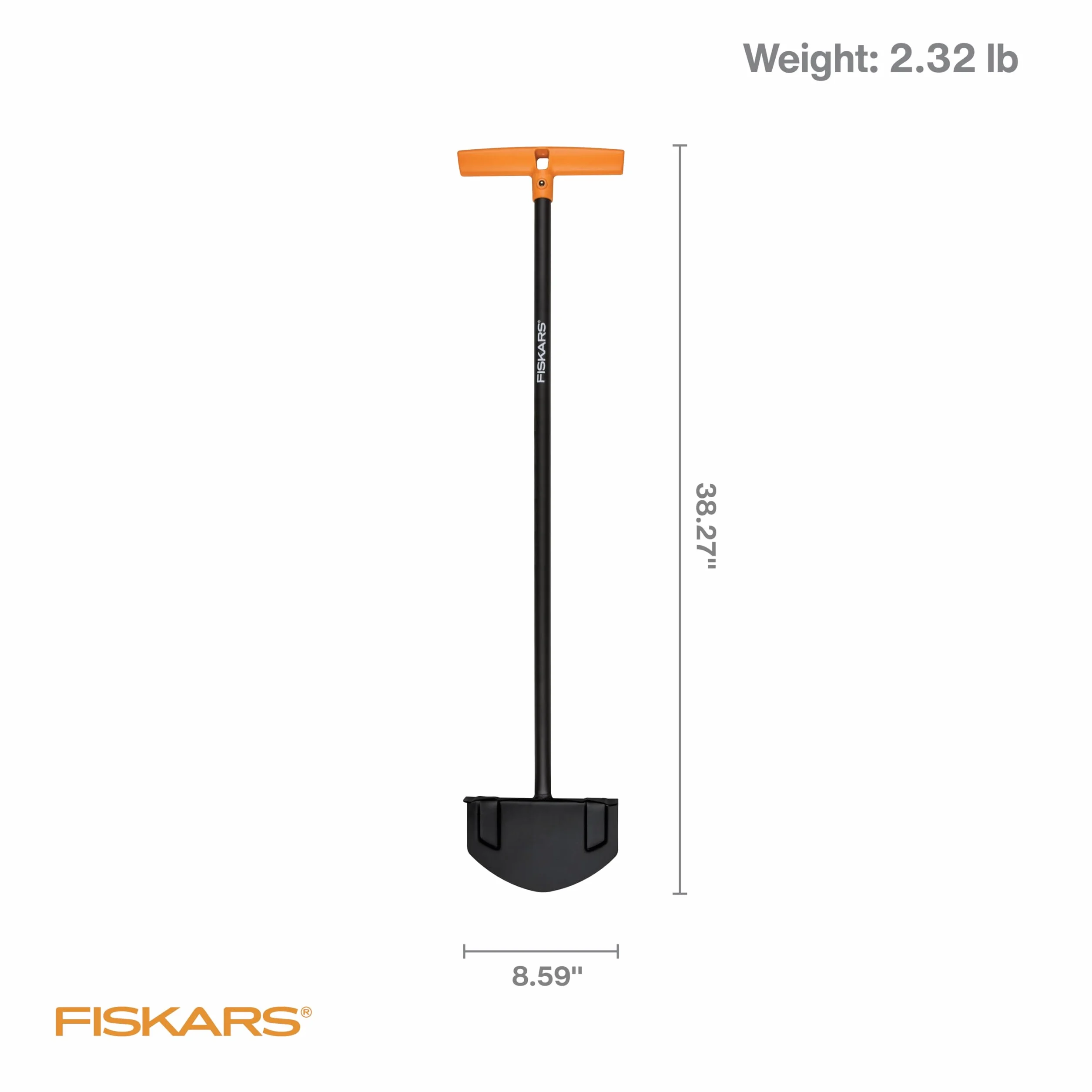 Fiskars Krawędź stalowa z długim uchwytem 38,5 cala