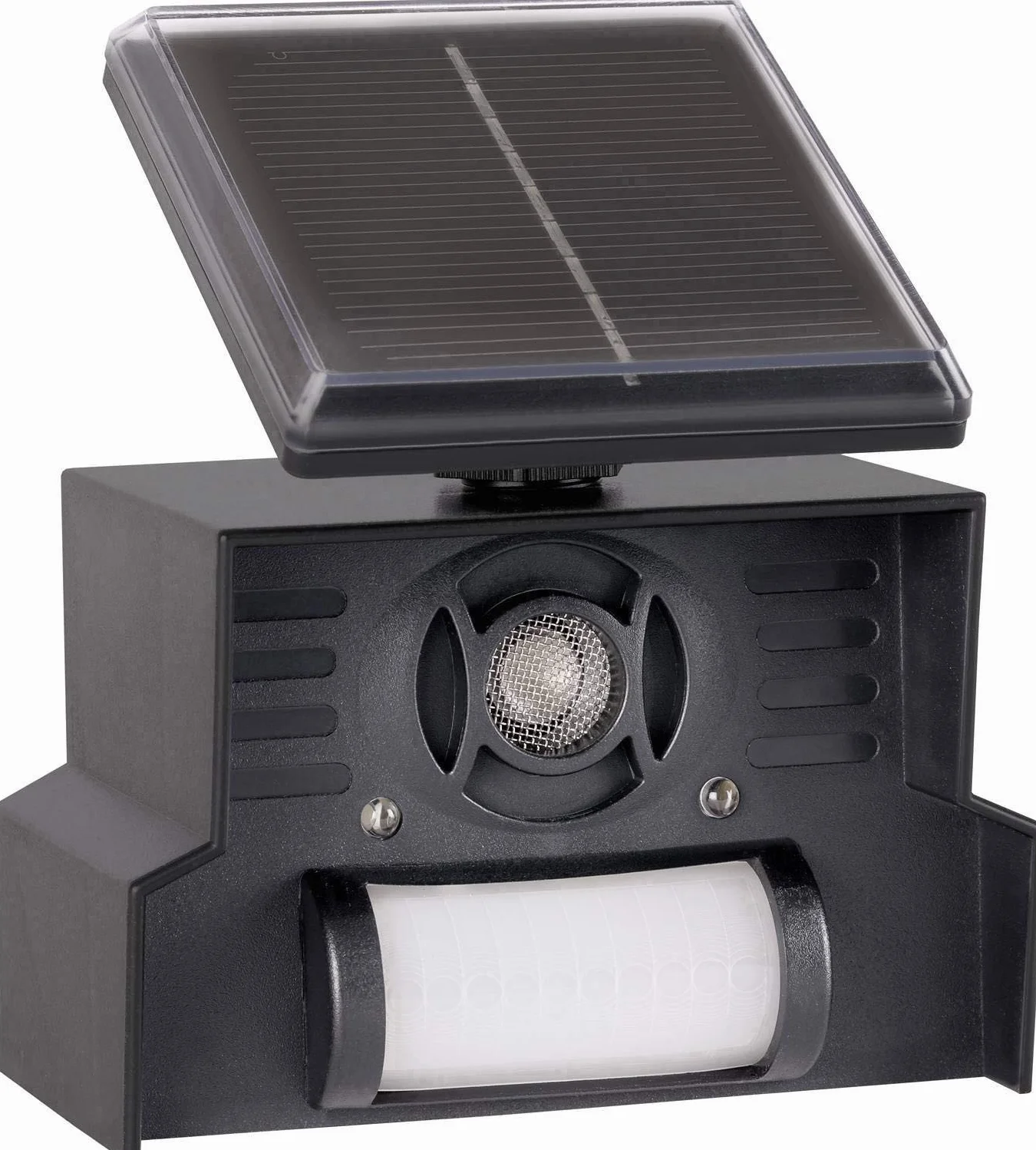 GARDIGO Ultradźwiękowy odstraszacz ptaków solarny 23-50 kHz zasięg 110° 7 m LED
