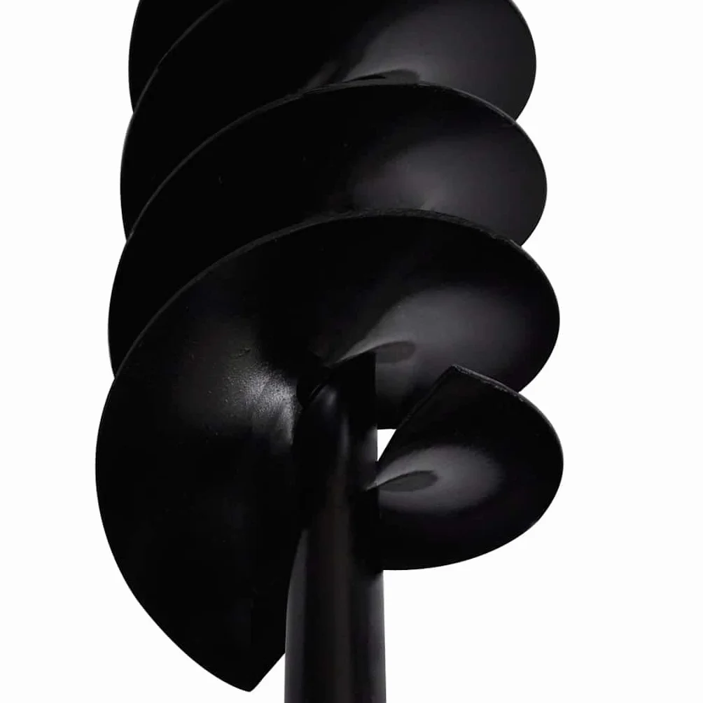 vidaXL Świder glebowy z uchwytem, 80 mm, przedłużany, 5 m, stal