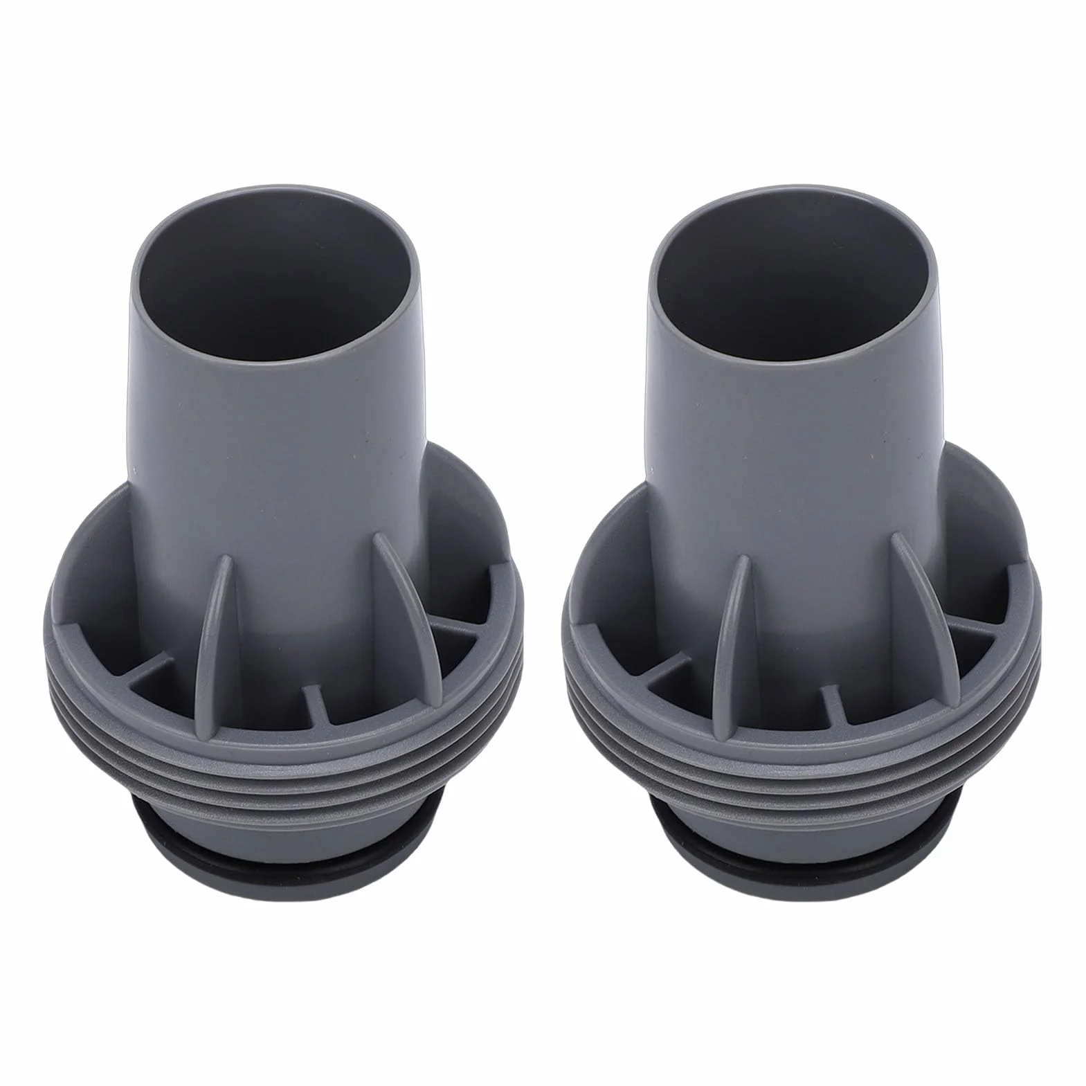 TOPINCN 2 szt. Adapter Węża Basenowego Złącze Węża Basenowego Adapter Pompy z Filtrem Basenowym z wbudowaną uszczelką do połączeń Wlotowych i Wylotowych 1,5 Cala