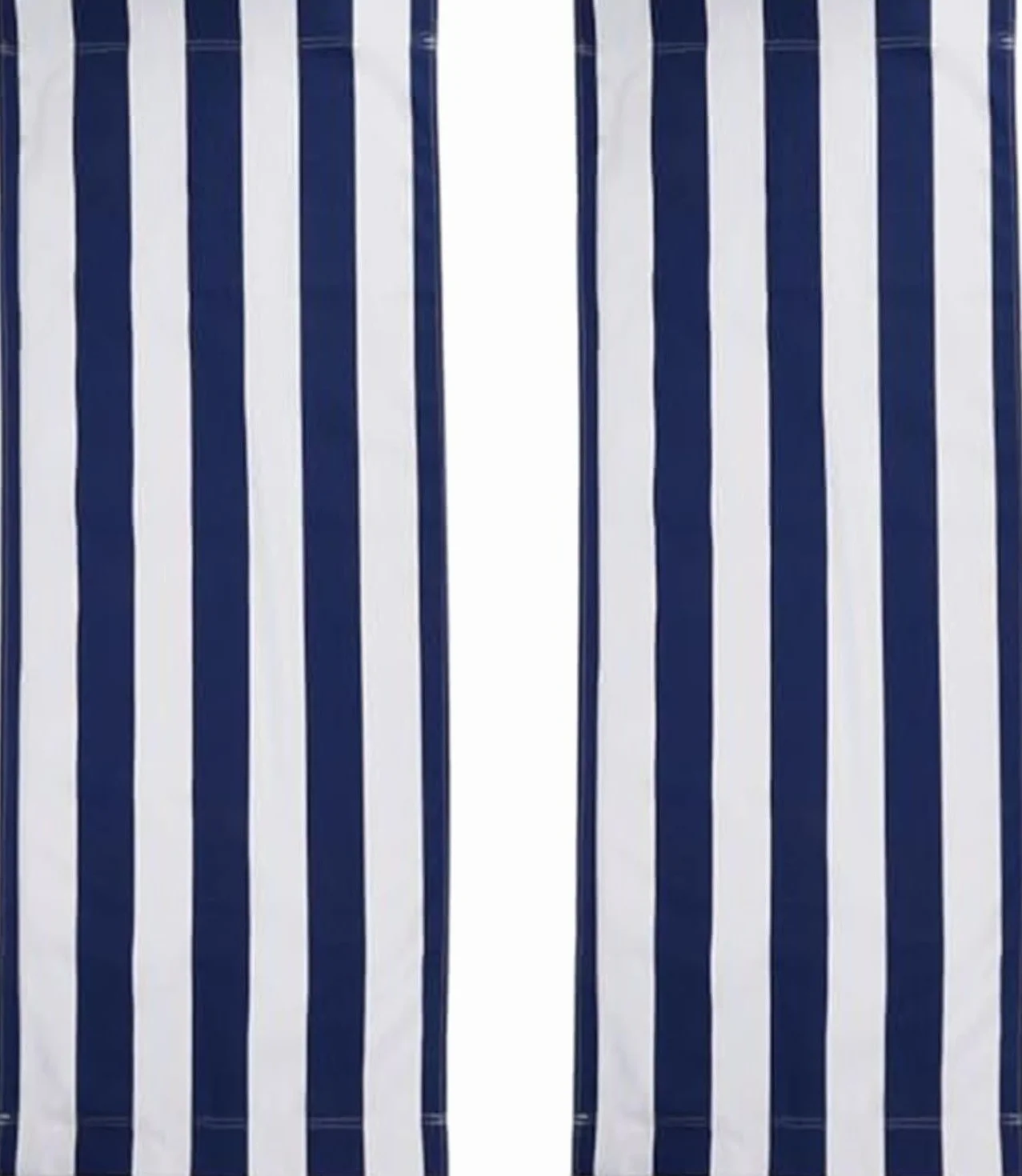 120 x 44 cm, 1/2 szt., wymienne płótno, niebieskie i białe paski, krzesło plażowe, leżak, leżak, leżak, do opalania, ogrodu, na dziedziniec, 2 szt