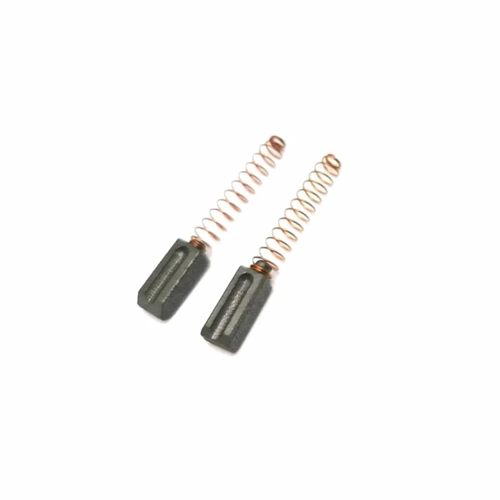 2 x szczotki węglowe do silników węglowych 5 x 6 x 15 mm, kompatybilne z Leister Triac S, Igniter BM4, Hot Jet S, zamiennik 100.645 / urządzenie do gorącego powietrza, dmuchawy zapłonowej