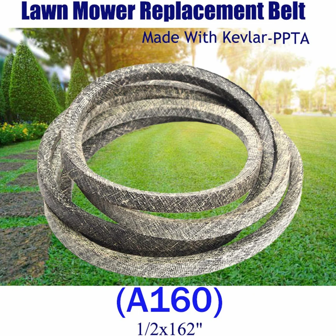 Kosiarka do traktora tnącego ostrza przekładni pas napędowy dla Cub Cadet MTD 754-04240 954-04240 OCC-754-04240, Toro 86-1960 1/2 cala x 411 cm Wykonane z kevlaru