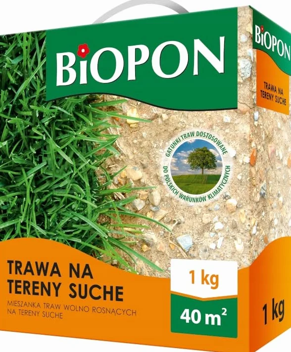 BOPON Mieszanka kwalifikowana trawa na tereny suche 1 kg