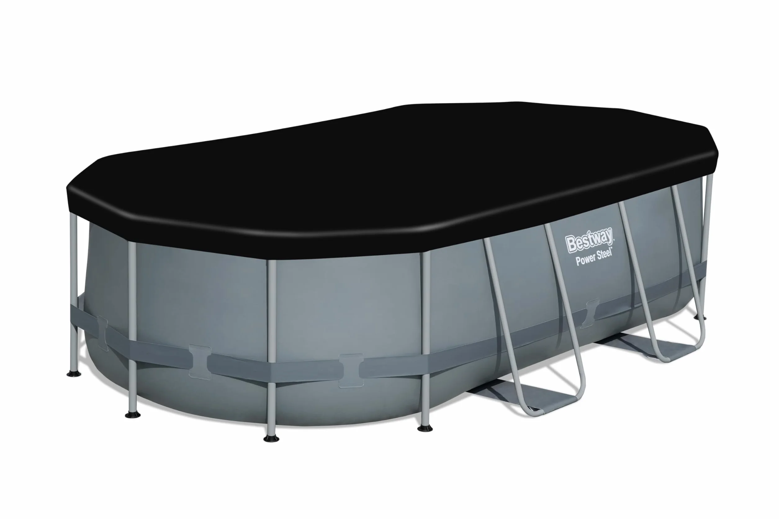 Bestway | Owalna osłona basenu do basenów naziemnych, 4,27 m x 2,50 m