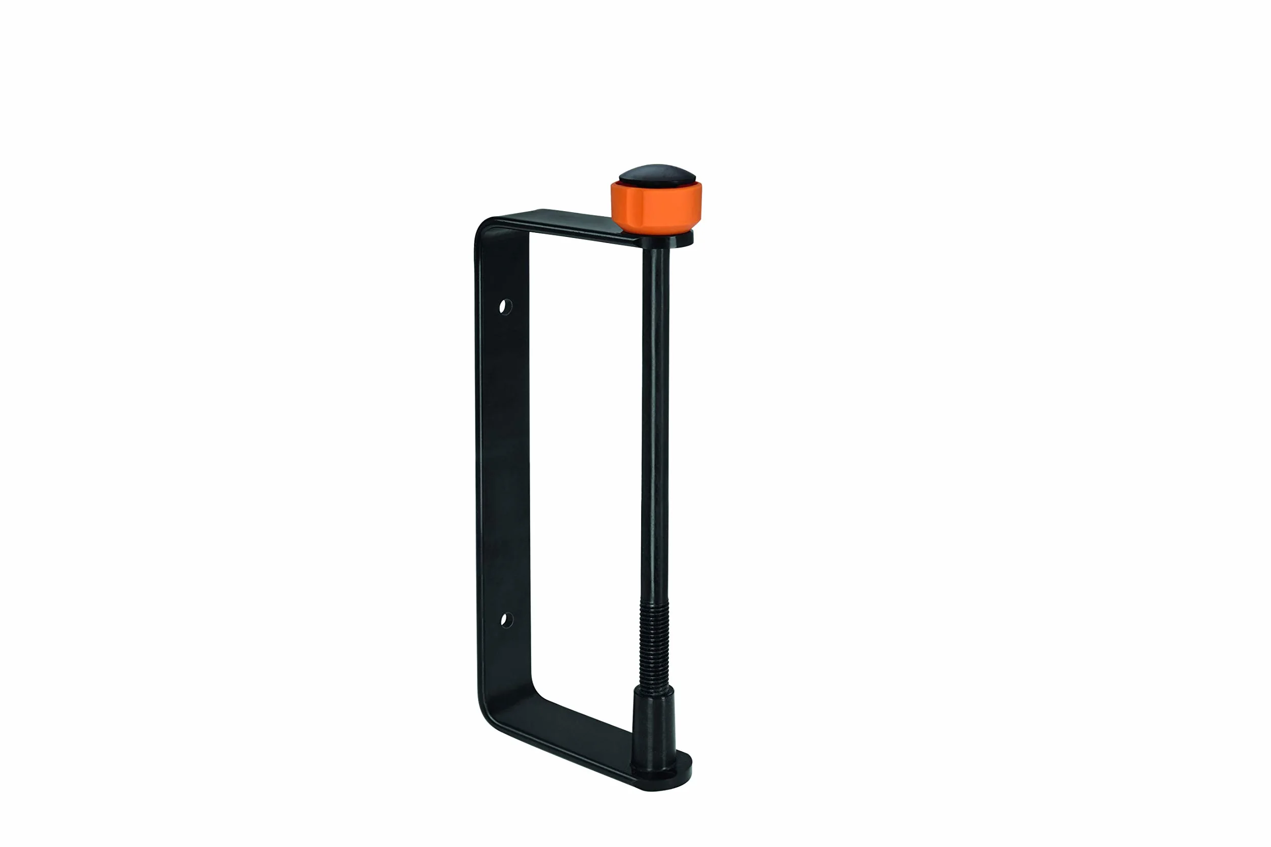 Fiskars Uchwyt naścienny do bębna z wężem S, Łatwy montaż na ścianie, Wysokiej jakości wykończenie, Czarny/pomarańczowy, 1020448