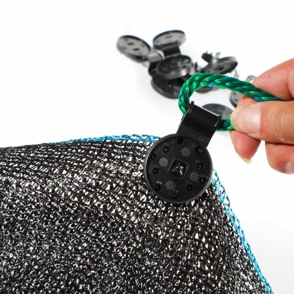 120 sztuk klipsów Shade Cloth Cloth Clips, specjalny klips z oczkiem do siatki zacieniającej, klipsami do tkaniny osłonowej, klipsami do żagla przeciwsłonecznego, siatki zacieniające, klipsy z