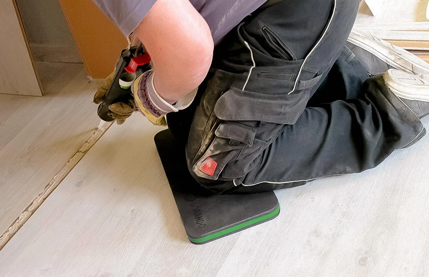 Poduszka na kolana klasy premium, zielona, podkładka pod kolana – idealna do pracy w warsztacie, domu, ogrodzie | ochraniacz na kolana, mata na kolana, podkładka pod siedzisko