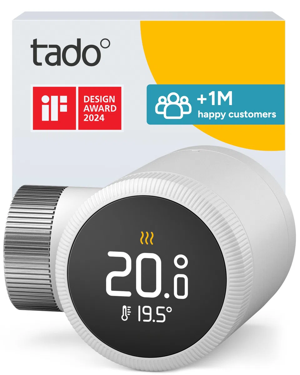 tado° Termostat grzejnikowy Inteligentny termostat grzejnikowy