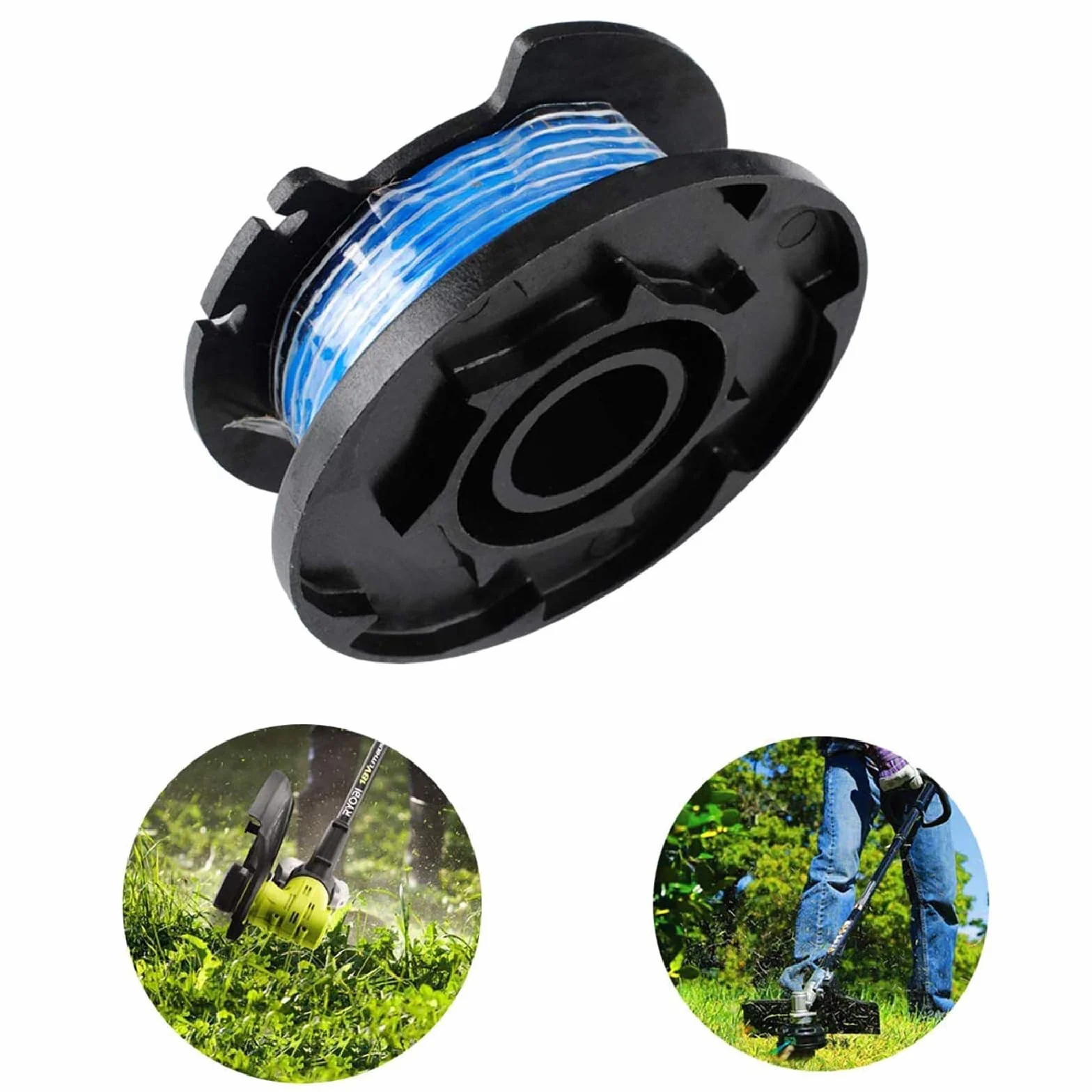 Ryobi RAC124 szpula żyłki do podkaszarki 18V ONE+ 3,3m Ø1,65mm osłona szpuli 6 cewek