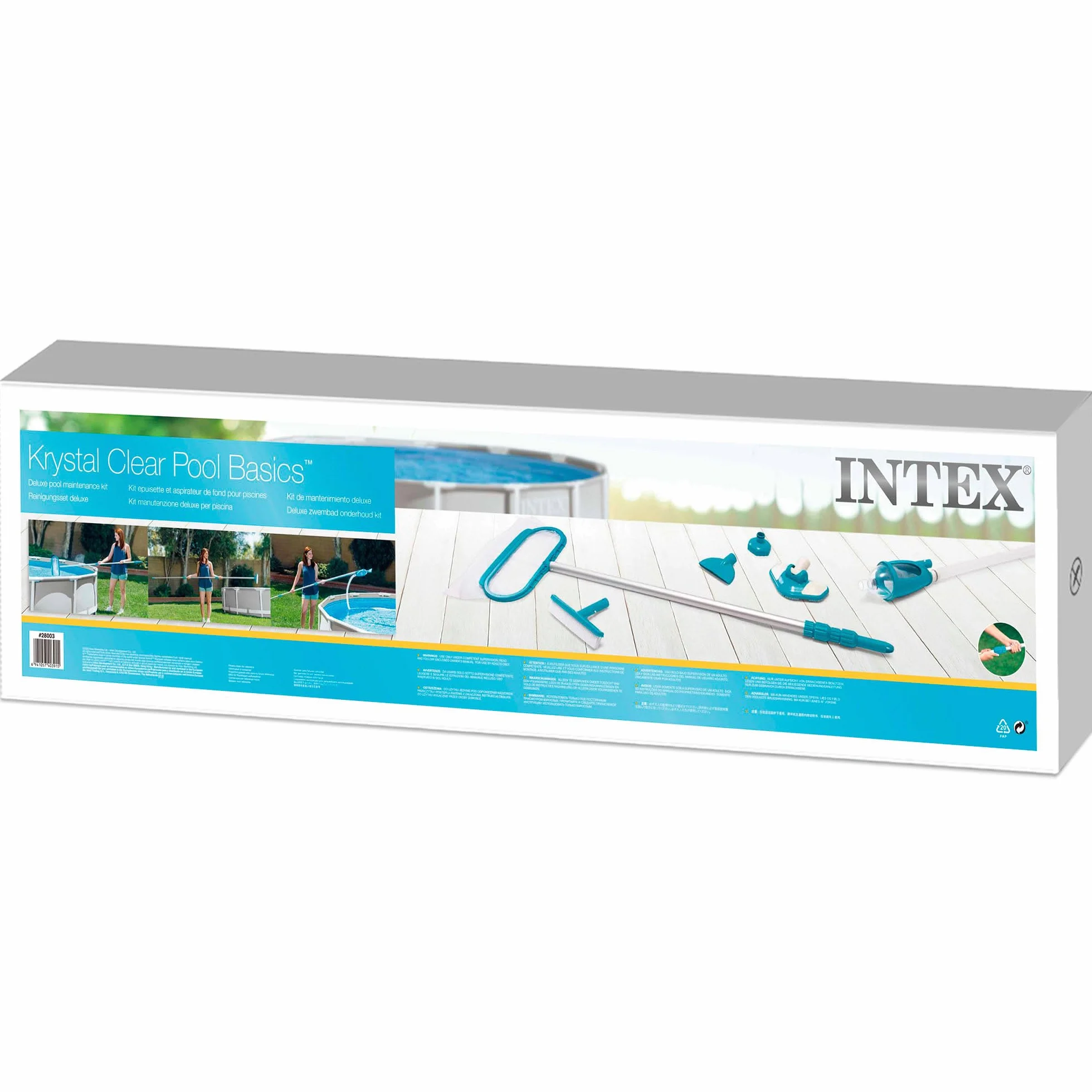 Intex Deluxe Zestaw Do Czyszczenia Basenu 5 Elementów