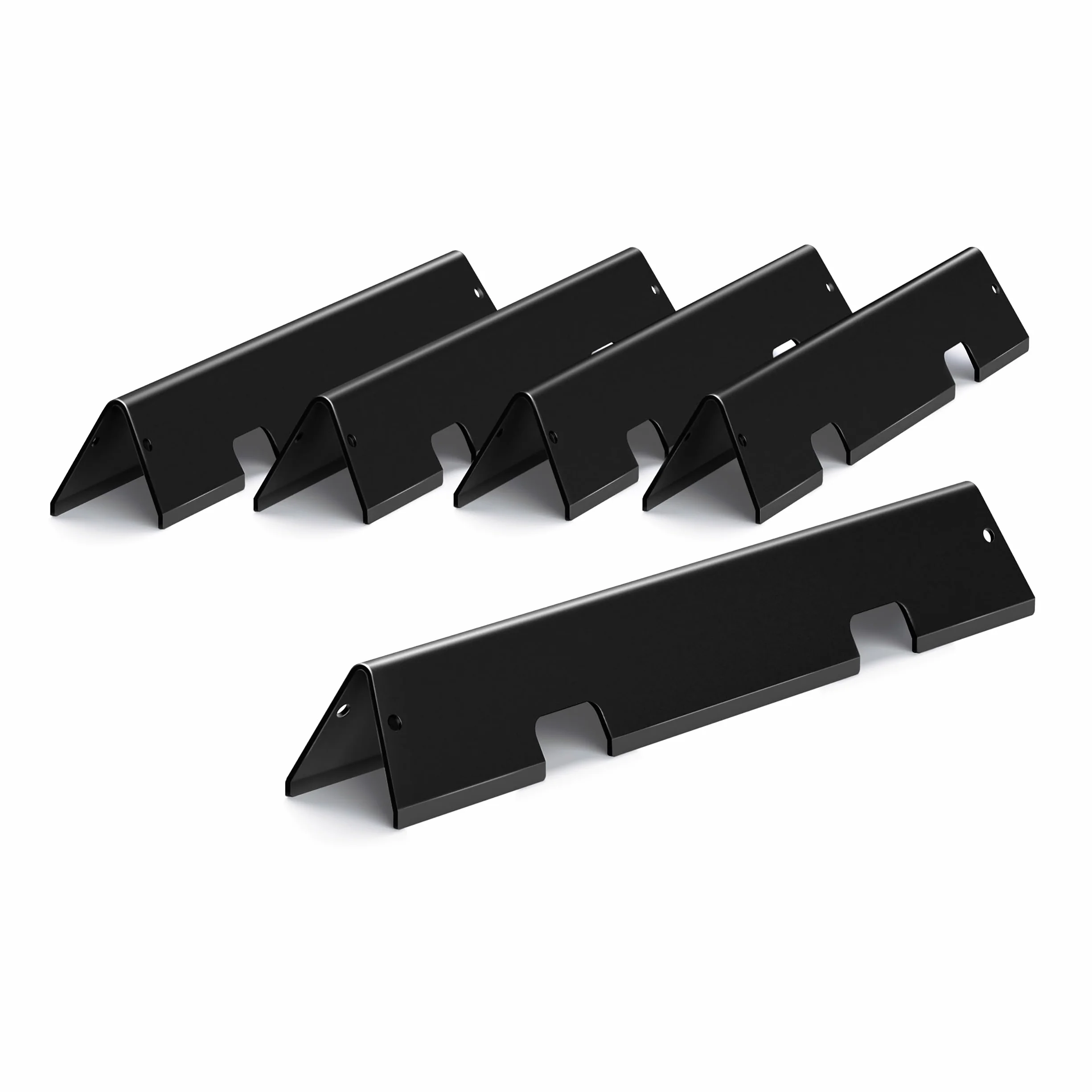 Weber Spirit II E-310 310 300 Flavorizer Bars 16GA Porcelain-enameled Flame Guards 5 Pack
