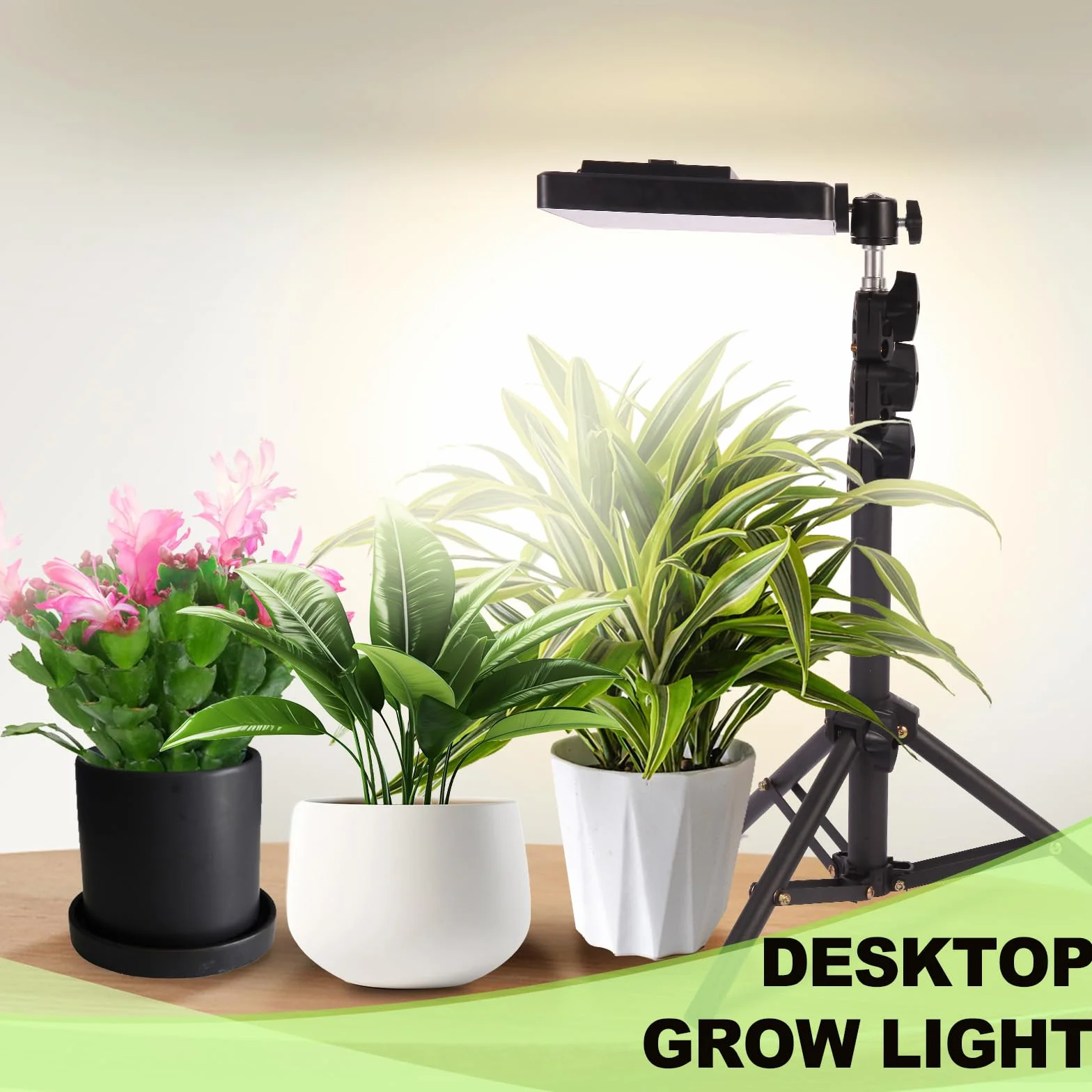 MICCYE Lampa LED do Roślin ze Stojakiem Pełne Spektrum UV-IR 286 diod LED Lampa do Uprawy z Timerem 4/8/12H Możliwość Ściemniania Światło dla Roślin