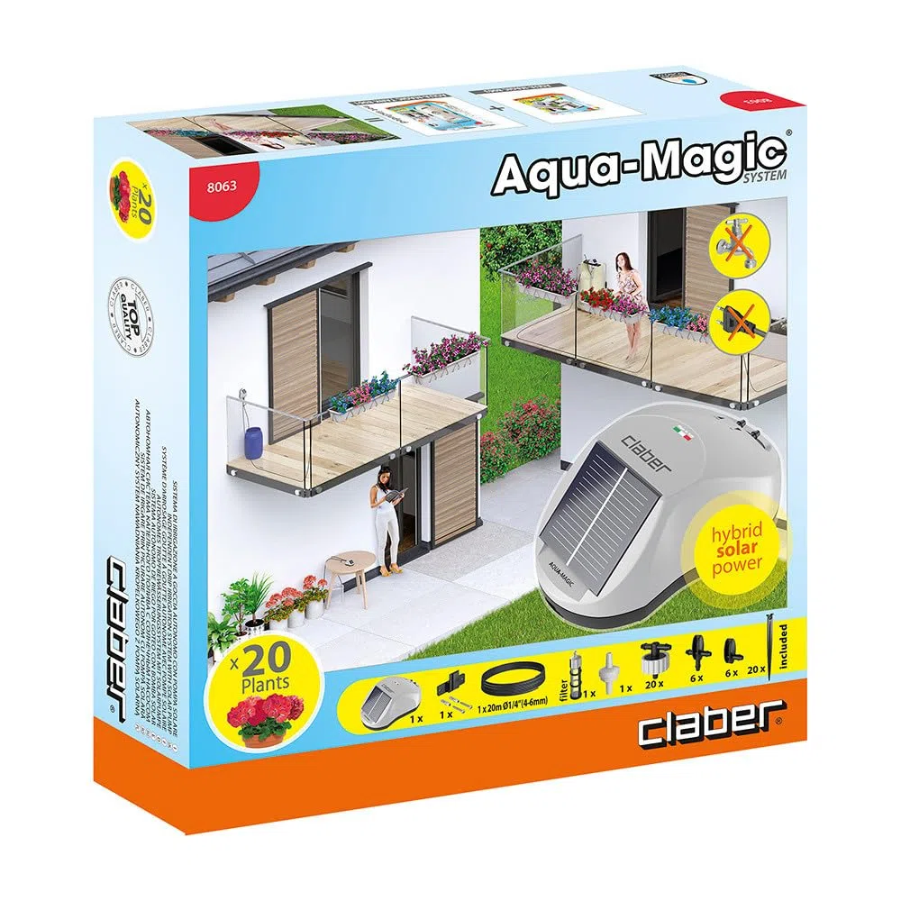 Claber - Aqua -Magic System w górę