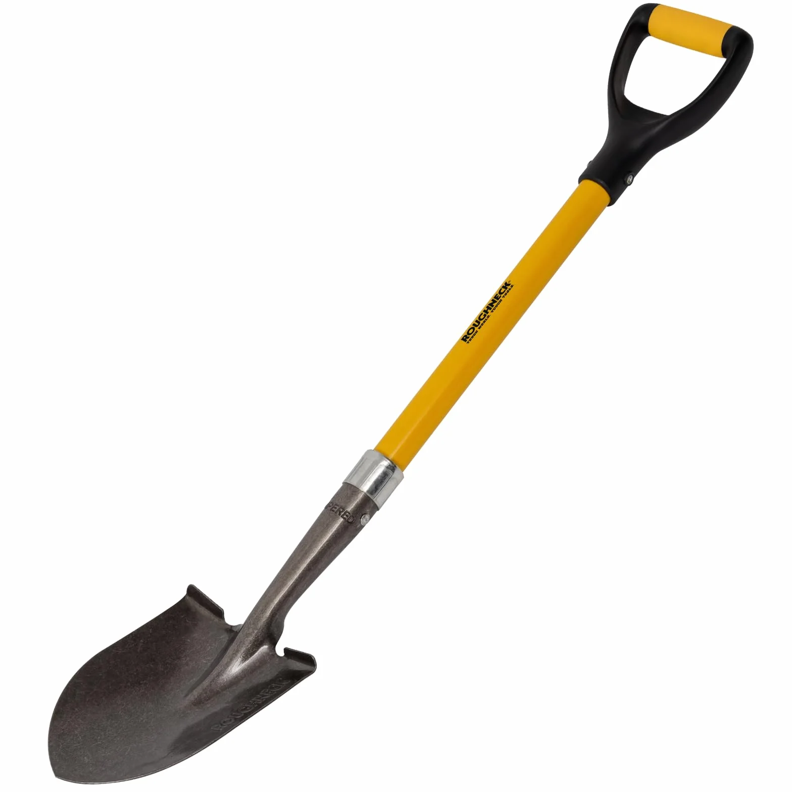 Roughneck Mini łopata 880 mm okrągłe ostrze ze stali węglowej trzonek z włókna szklanego