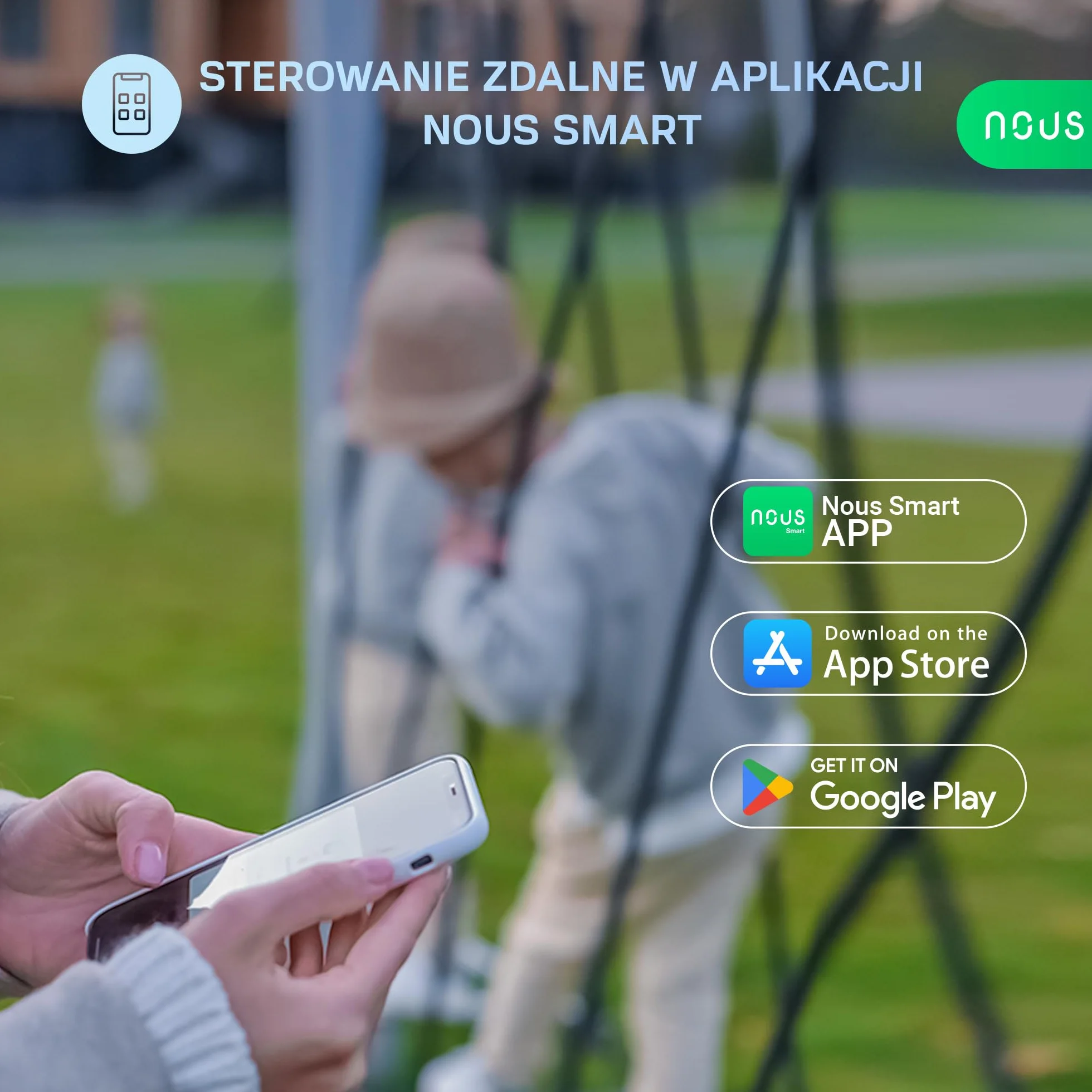 Elektryczny zawór wody NOUS L3 Wifi, kompatybilny z Google Assistant, Amazon Alexa, NOUS Smart Home App, Tuya smart life, czasowy zawór wody do podlewania ogrodu WLAN, WiFi 2,4 GHz