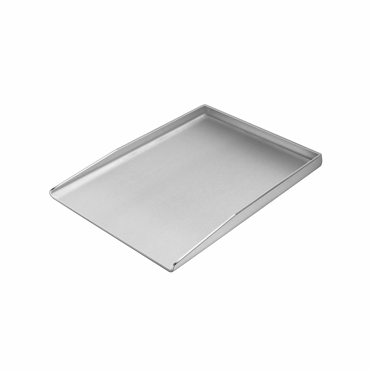 Uniwersalna płyta grillowa Plancha ze stali nierdzewnej 27x20CM Uniwersalna płyta grillowa BBQ Plancha pasująca do grilla gazowego Weber i grilla na węgiel drzewny, prostokątna, masywna