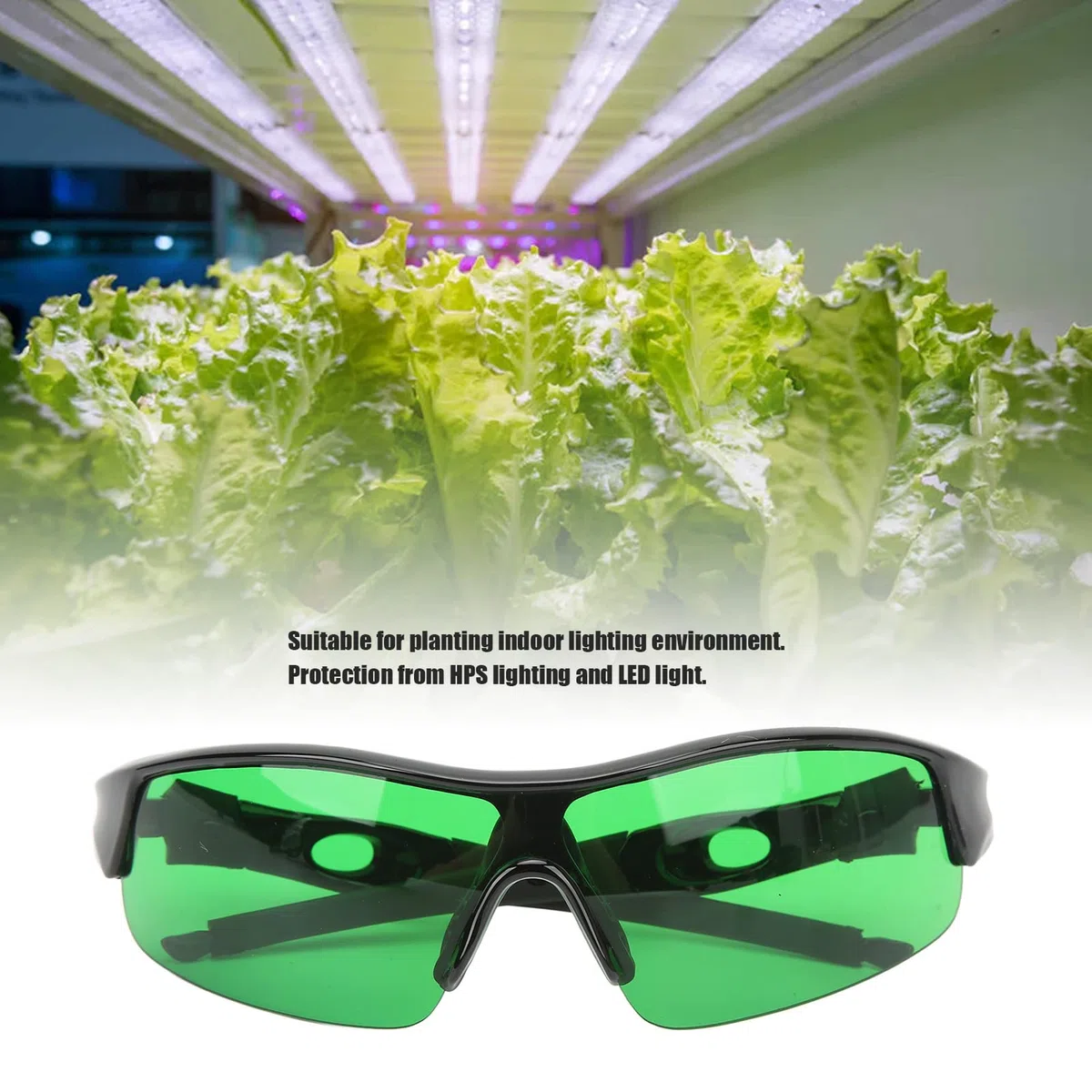 Ausla Grow Room okulary HPS Lighting, ochrona przed promieniowaniem UV, ochrona przed promieniowaniem UV, do roślin pokojowych
