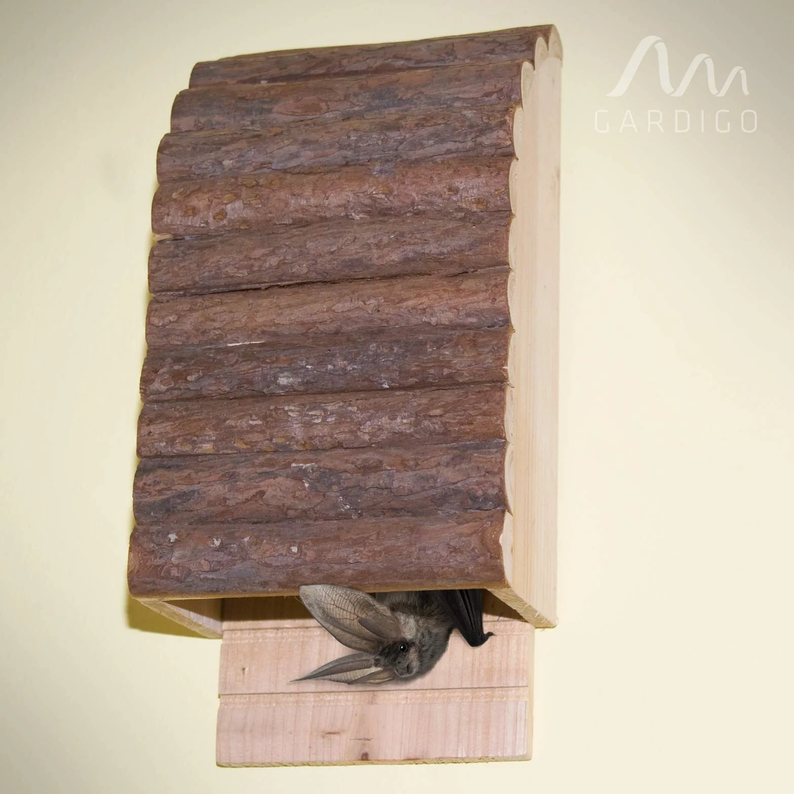 Gardigo Skrzynka dla nietoperzy z drewna 29 x 14 x 8 cm
