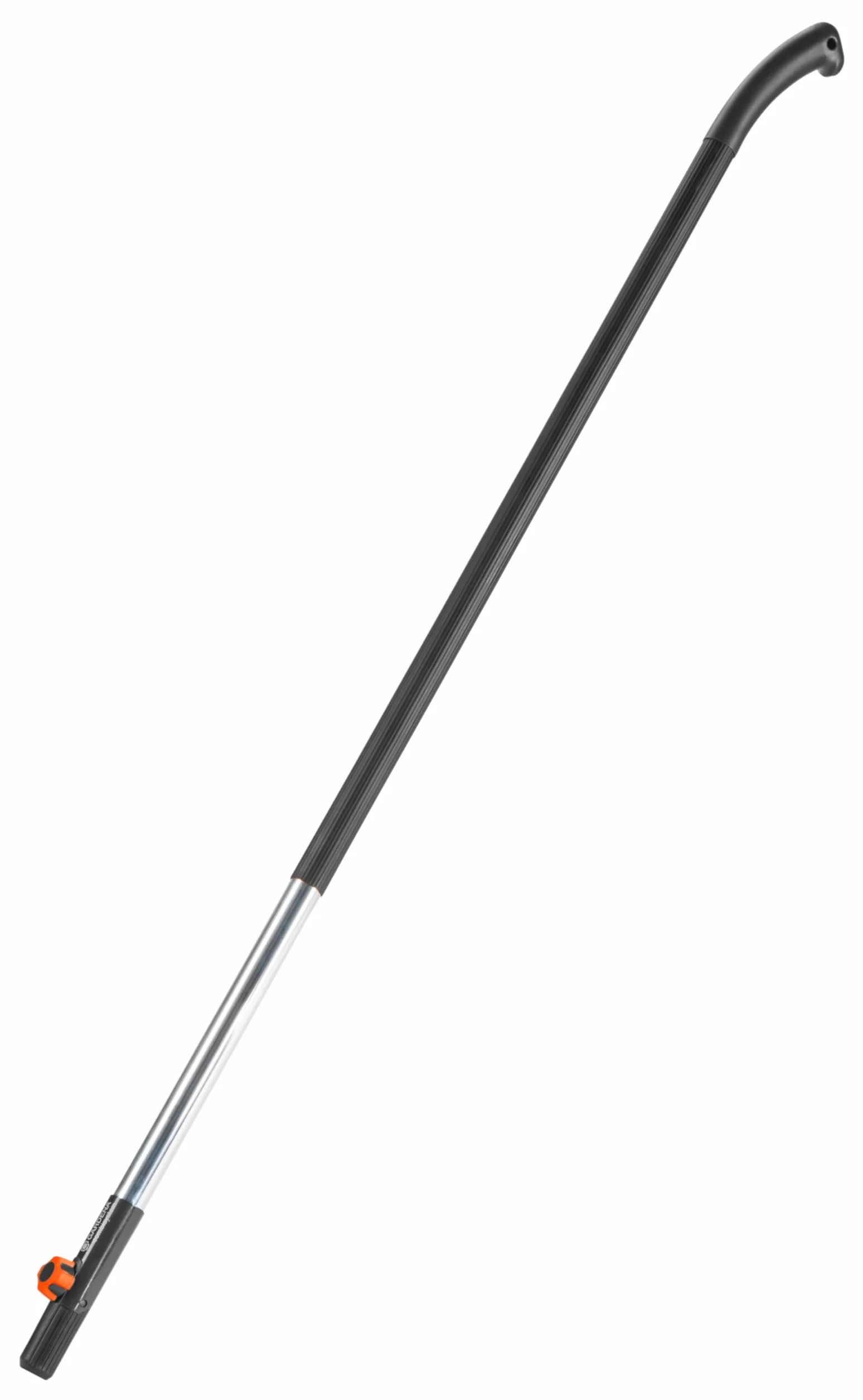 Gardena combisystem trzonek ergoline 130: Aluminiowy trzonek do wszystkich urządzeń combisystem, długość 130 cm, wygięta rękojeść ułatwiająca obsługę, z wysokiej jakości aluminium (3734-20)