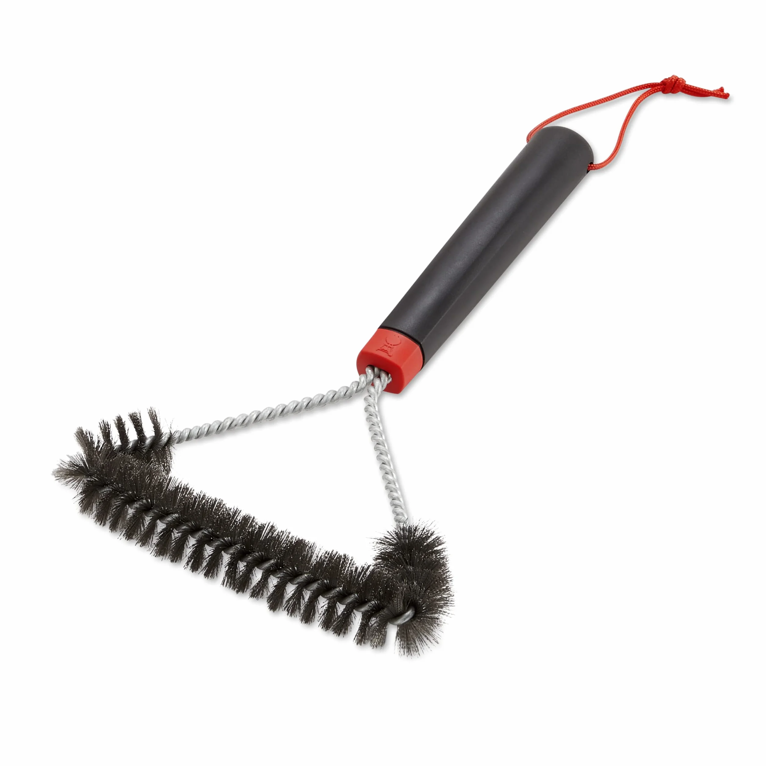 Weber Szczotka do Grilla Trójkątna 30cm Stal Nierdzewna Czarna