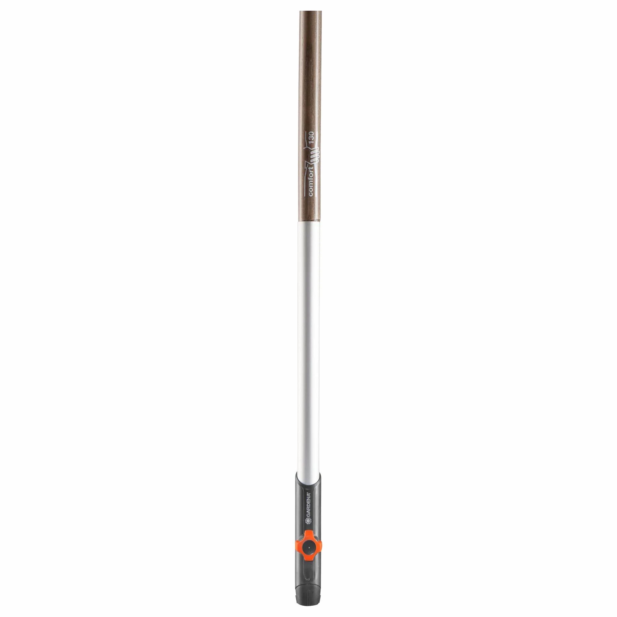 Gardena combisystem trzonek drewniany 130 cm: trzonek do wszystkich urządzeń combisystem, 130 cm, drewno jesionowe z certyfikatem FSC, ze śrubą blokującą, ergonomiczny i nie wyślizgujący się (3723-20)
