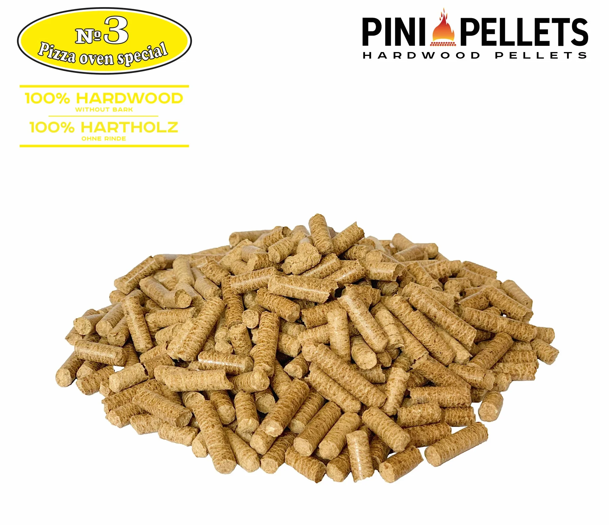 PINI Pellet z twardego drewna 10 kg do pieca do pizzy