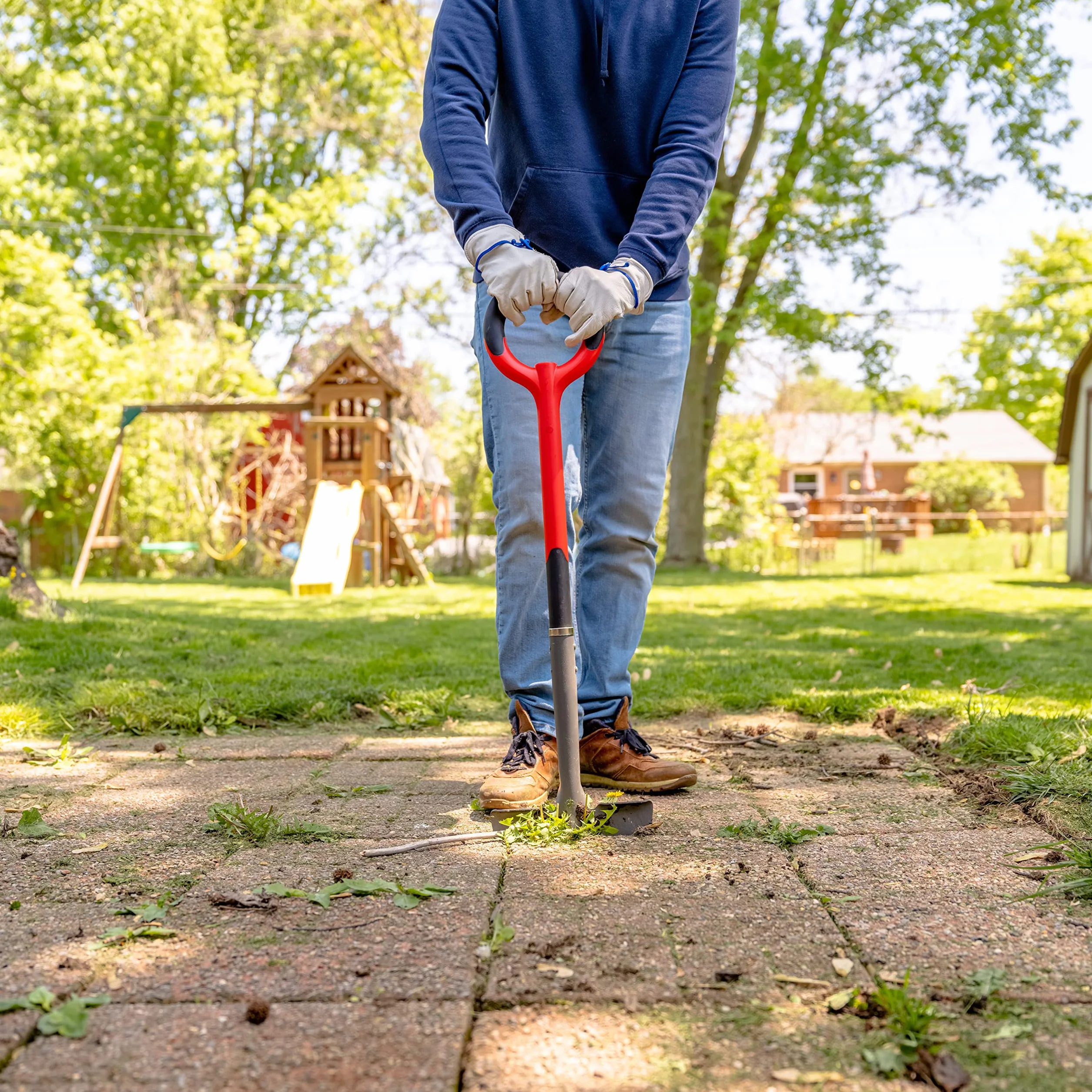 Radius Garden 22611 Pogromca Root Slayer Ergonomiczna obcinarka do trawników ze stali węglowej
