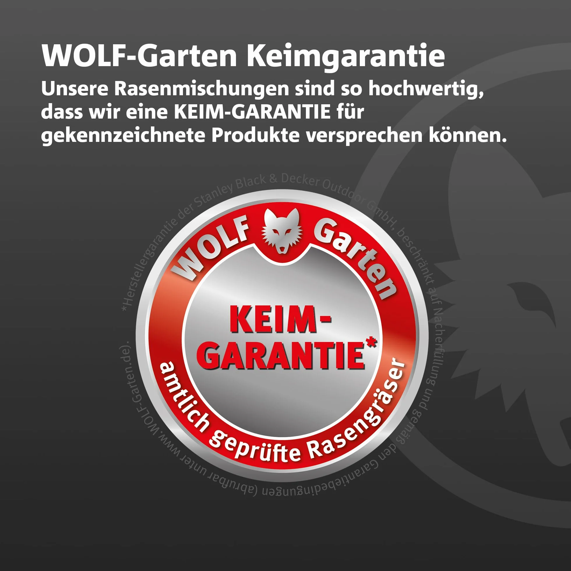 WOLF Garten Premium L-TP 50 m² trawnik, kolor czerwony