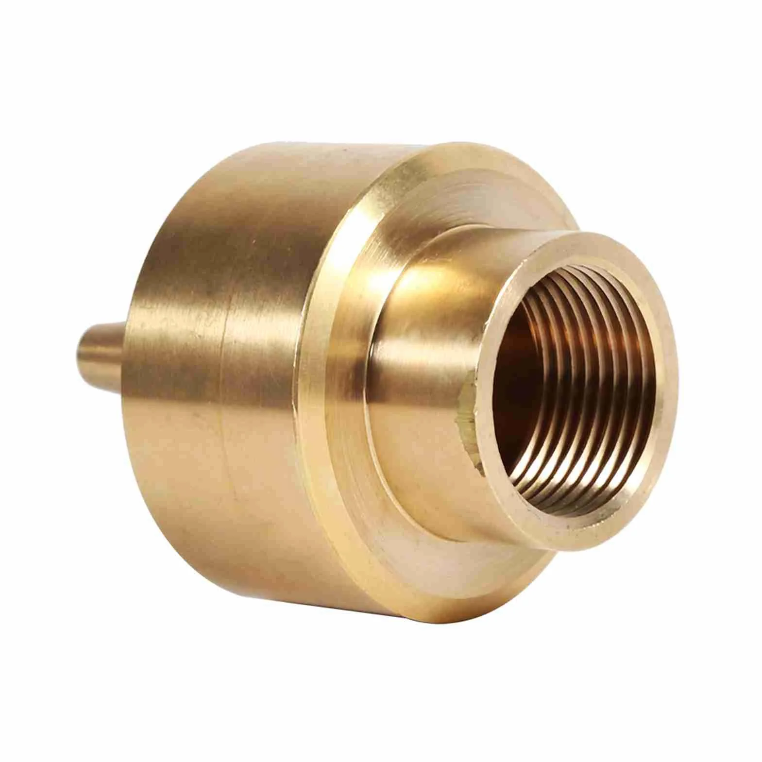 Dysza do fontanny 3/4" z mosiądzu – Zraszacz do ogrodu, dziedzińca, parku – Akcesoria do dekoracji zewnętrznego ośmiotnienia wodnego – Dysza do fontanny 1/2"/1/4"