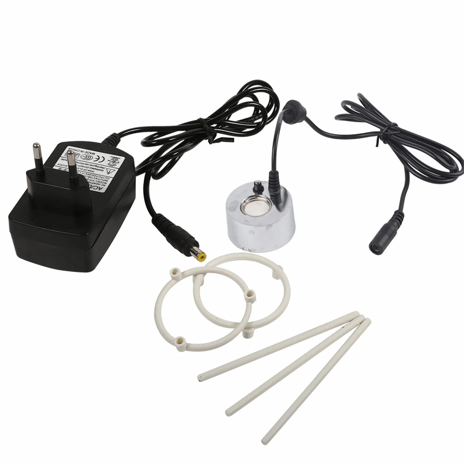 24V Ultradźwiękowy Generator Mgiełki Fogger Fontanna Atomizer Nawilżacz Powietrza 100-240V
