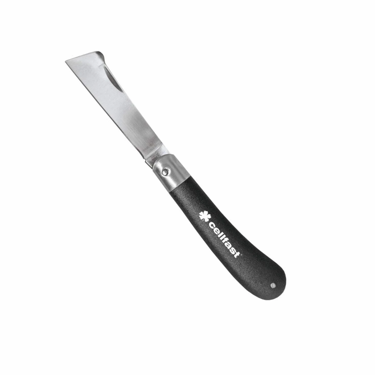 Cellfast Nóż ogrodowy - okulizak, Praca sadownicza, Ergonomiczna rękojeść, Precyzyjny, Składane ostrze, Stabilny chwyt, Wytrzymała stal nierdzewna 3CR13,