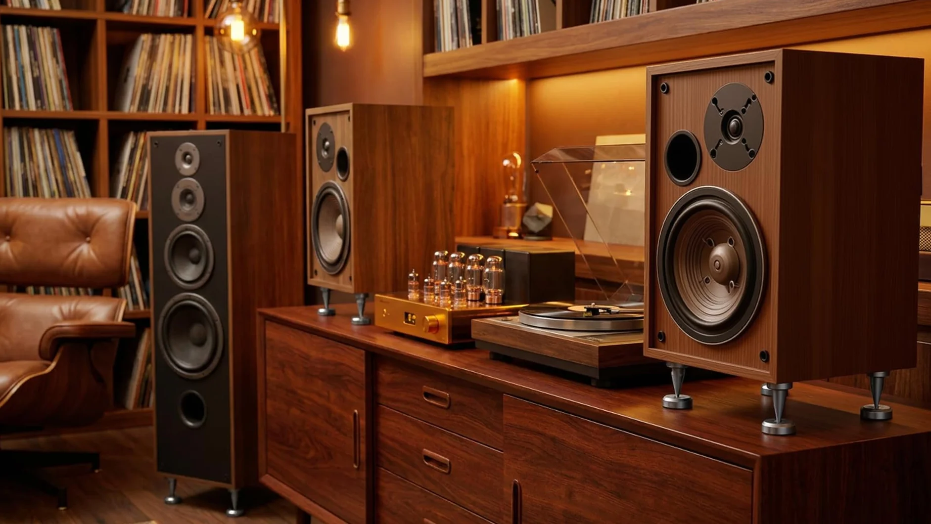 PrecisionGeek Kolce głośnikowe M8 z podkładkami izolacyjnymi 20 mm, zestaw 4 kolców + 4 podkładki, anodowane aluminium, szare, głośniki HiFi, stojaki AV, subwoofery i sprzęt audio, nóżki