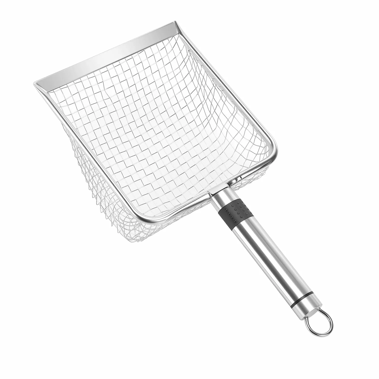SINJEUN Zestaw 5 sztuk sit do piasku ze stali nierdzewnej, sito ogrodowe 2-5 mm