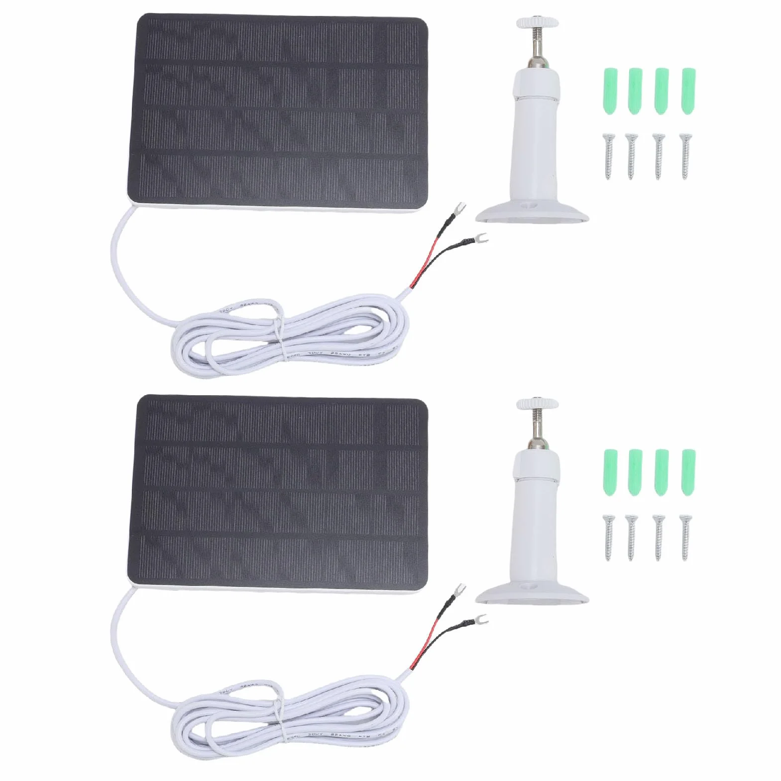 Panel słoneczny Ring 10 W IP65 do dzwonka drzwi Video Doorbell 2/3/3+/4 z obrotowym uchwytem 360°