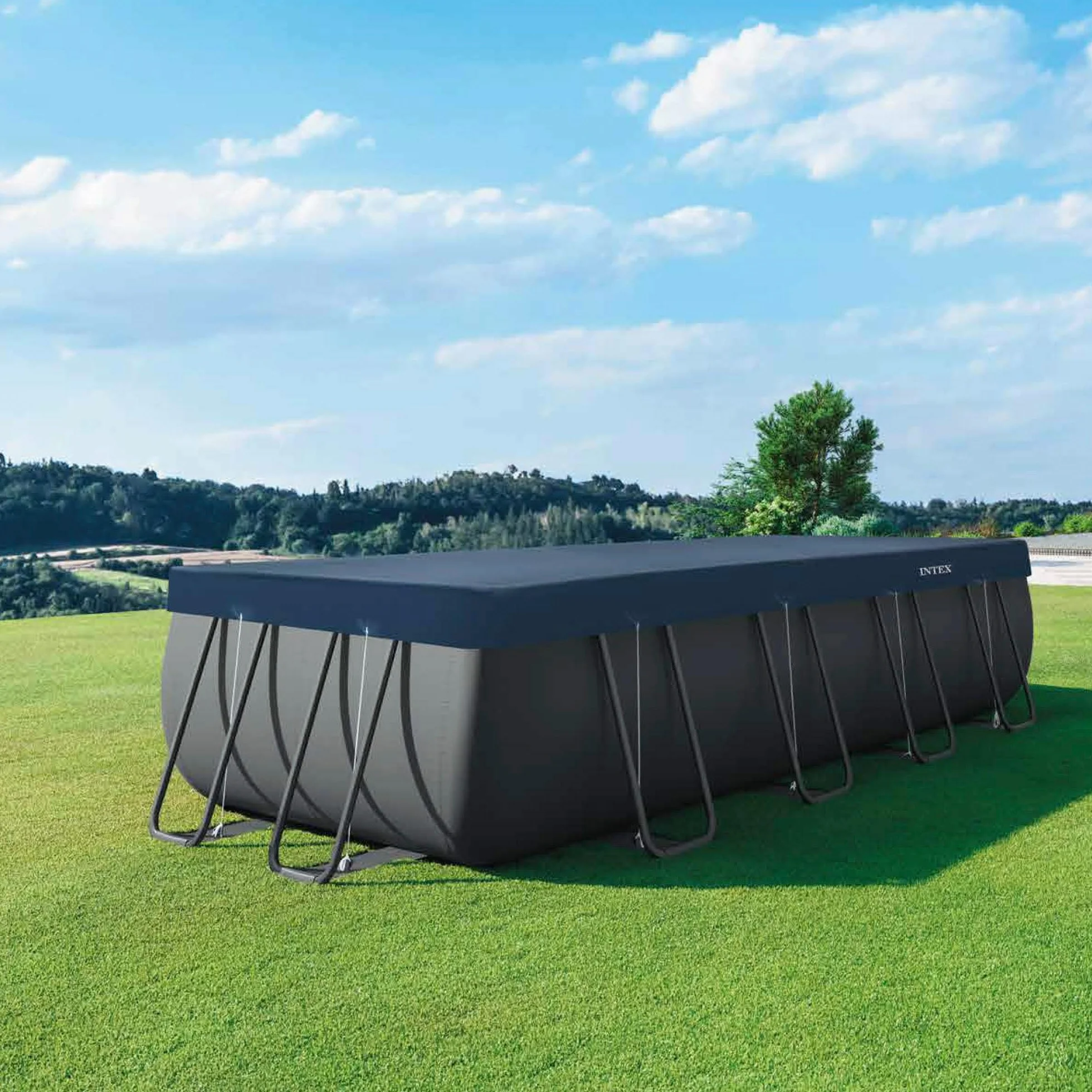 Intex - 28086 - Intex Plandeka zimowa Prostokątny Basen 5,49m x 2,74m - Grubość 50/100