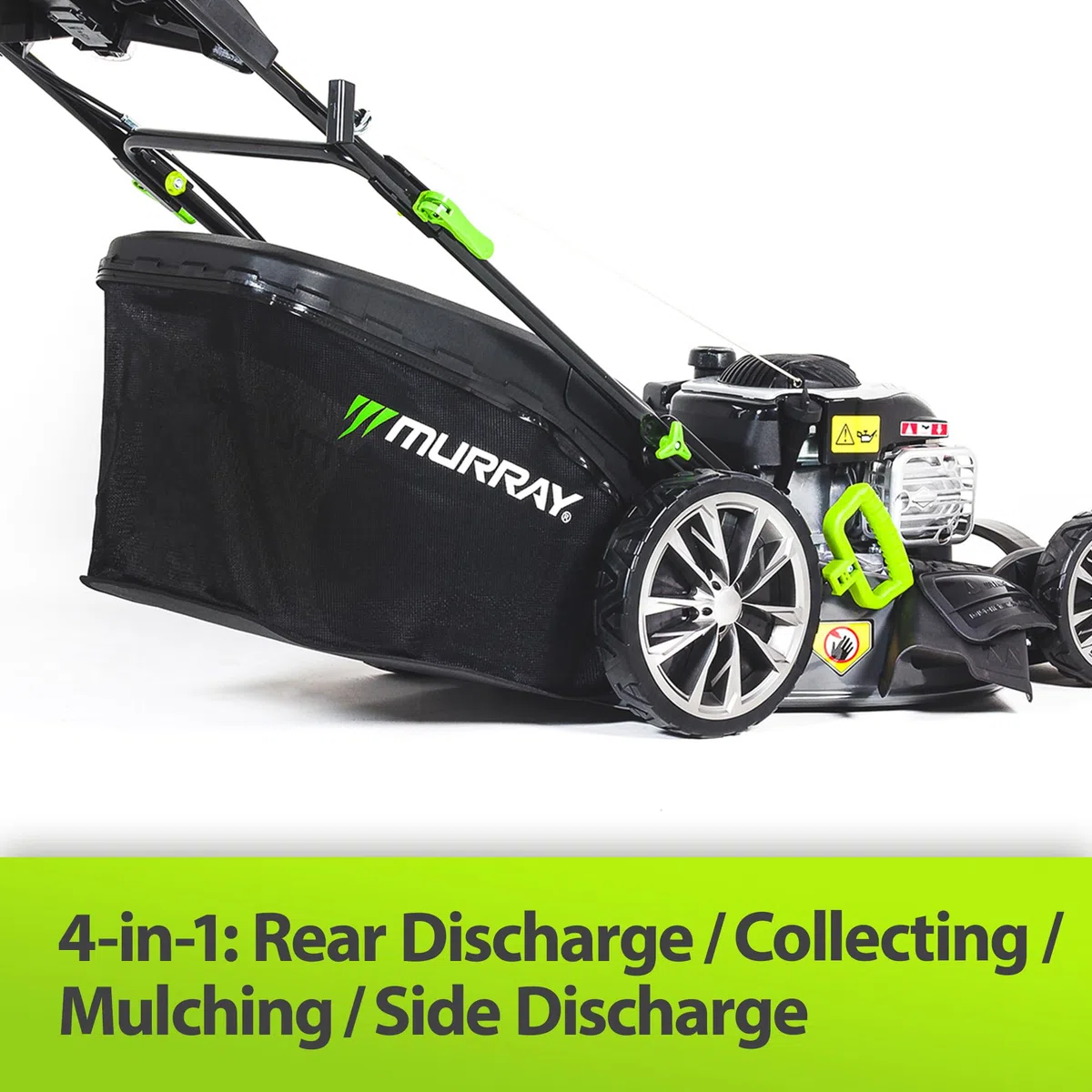 Murray Kosiarka benzynowa EQ2-500X 4 w 1 20"/51 cm z łatwym rozruchem i wydajnym silnikiem 575EX Briggs & Stratton, Czarna