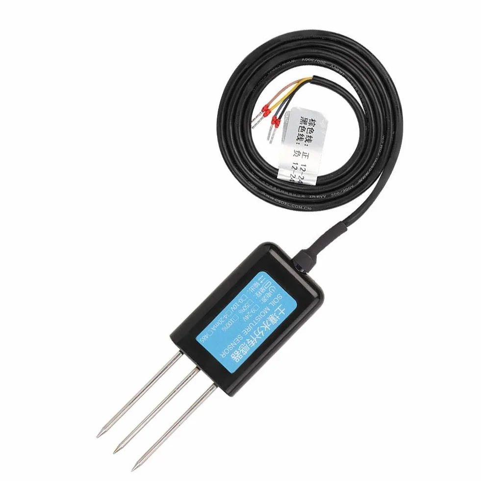 Czujnik wilgotności gleby RS485 temperatura wilgotności miernik przewodności elektrycznej wyjściowy do szklarni